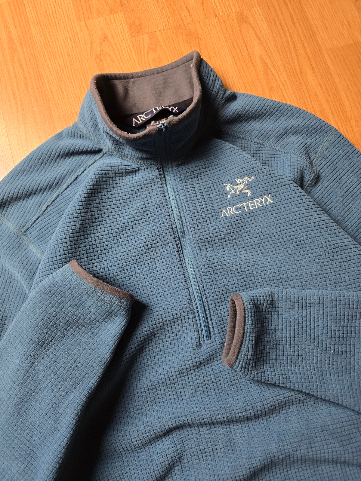 Arc'teryx 'Delta AR' 1/4 Zip Waffle Fleece (M)