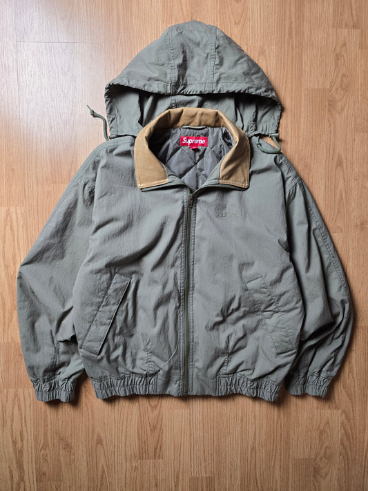 Supreme Leather Colar Utility Jacket (S/M)