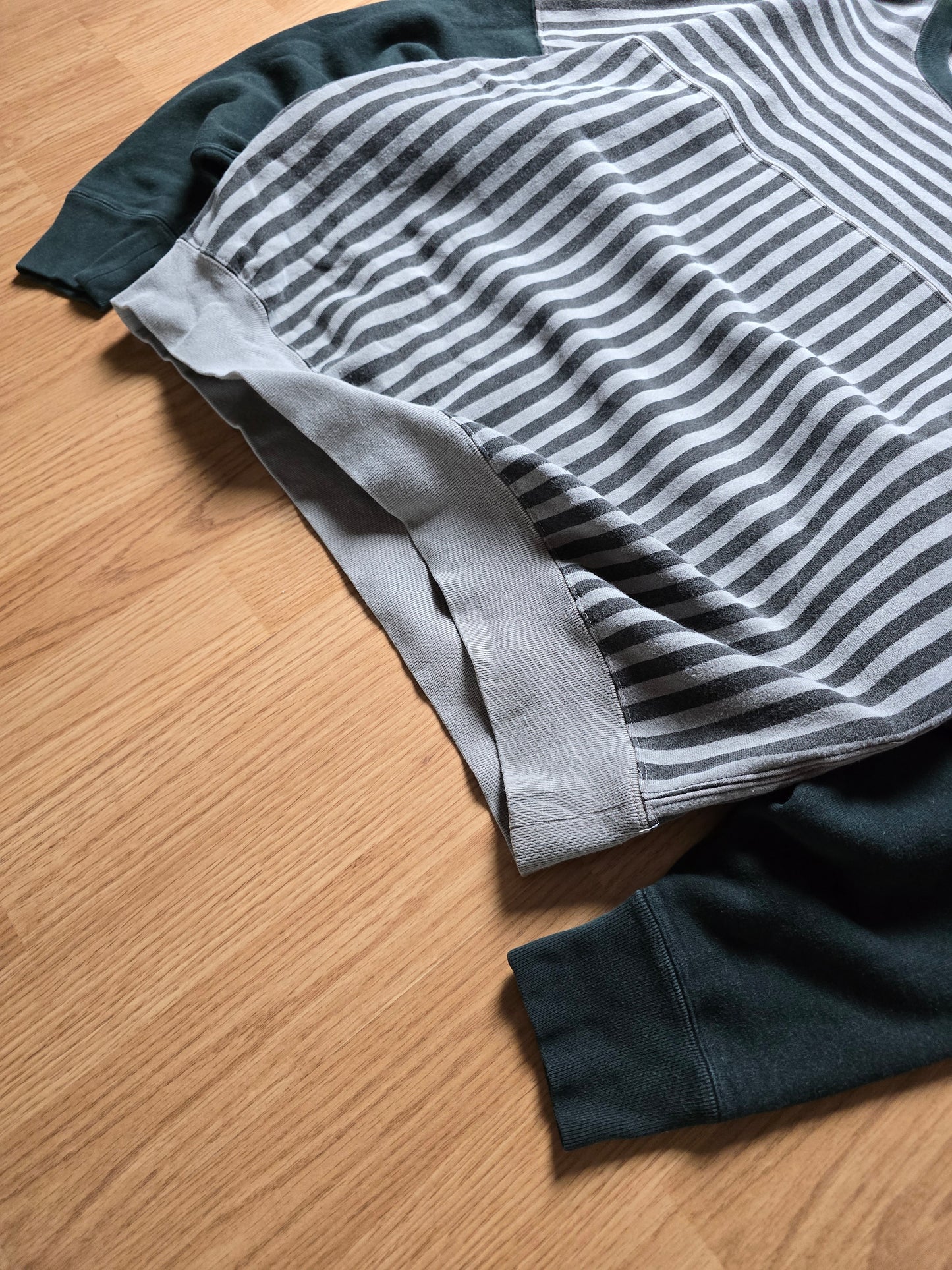 Cav Empt Overdyed Stripe Crewneck Sweatshirt (M/L)
