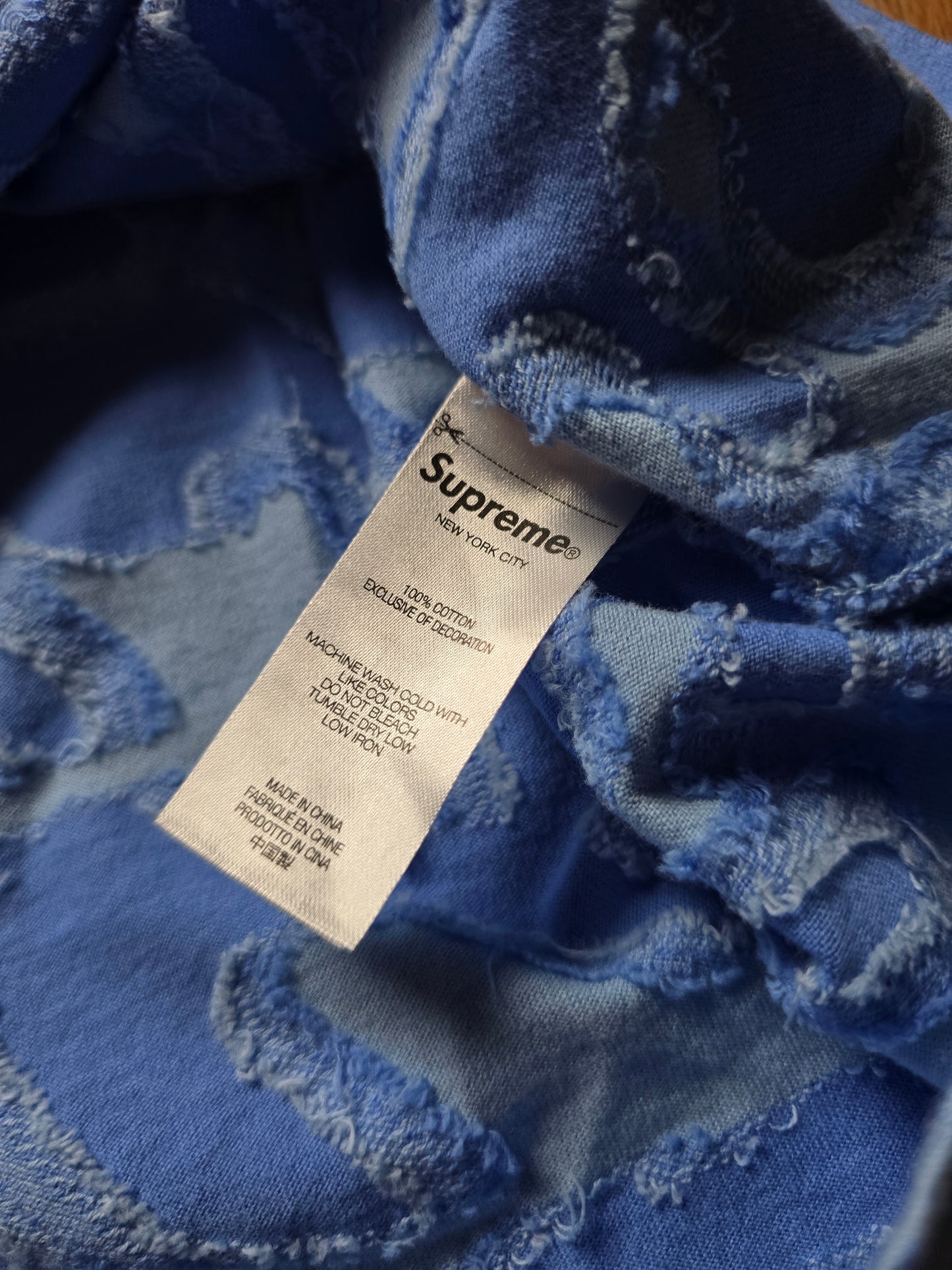 Supreme Stacked Intarsia S/S T-shirt (M/L)