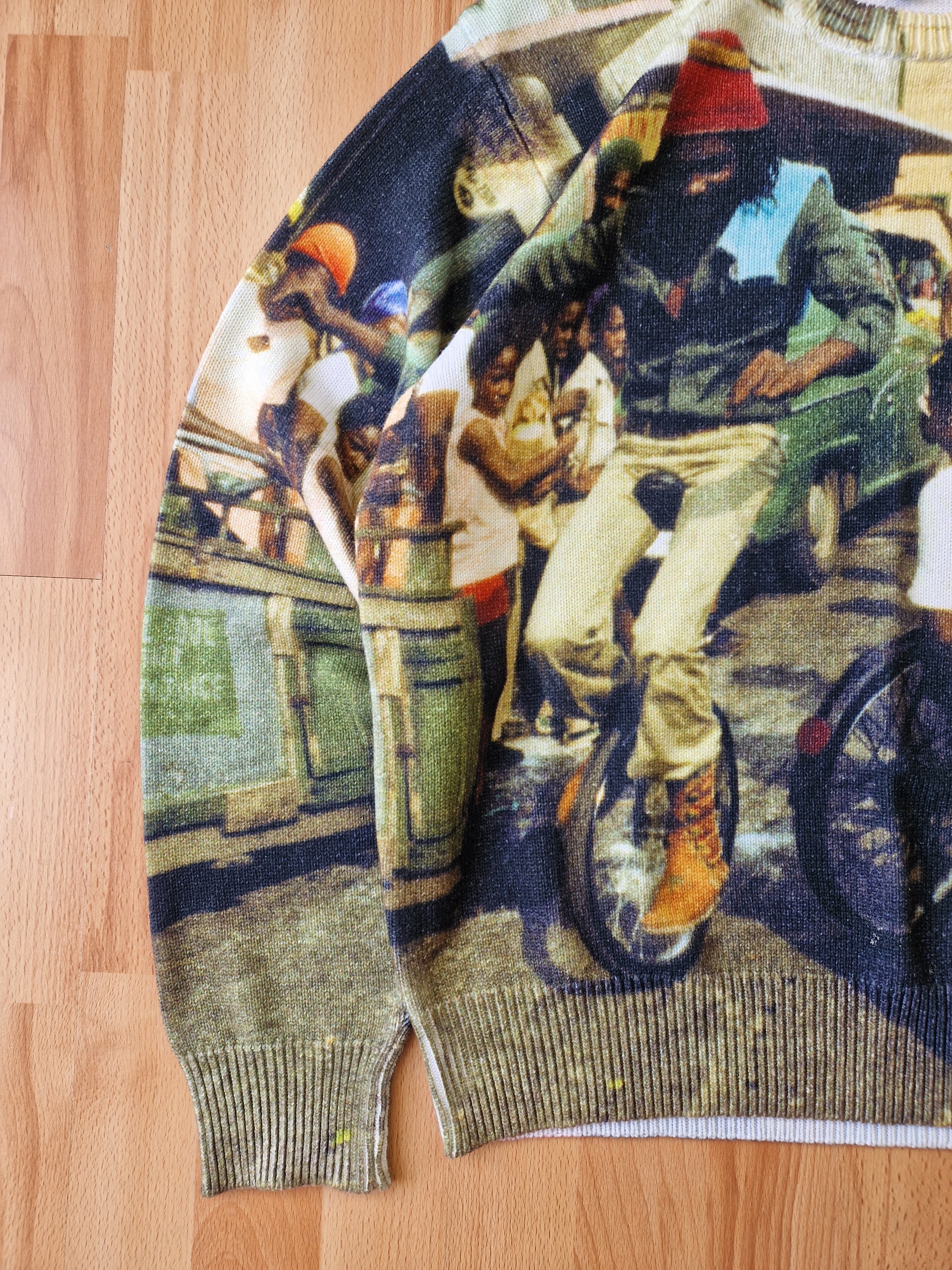 RARE Stussy Peter Tosh Print Sweater 'Multicolour' (M) – uniform.streetwear