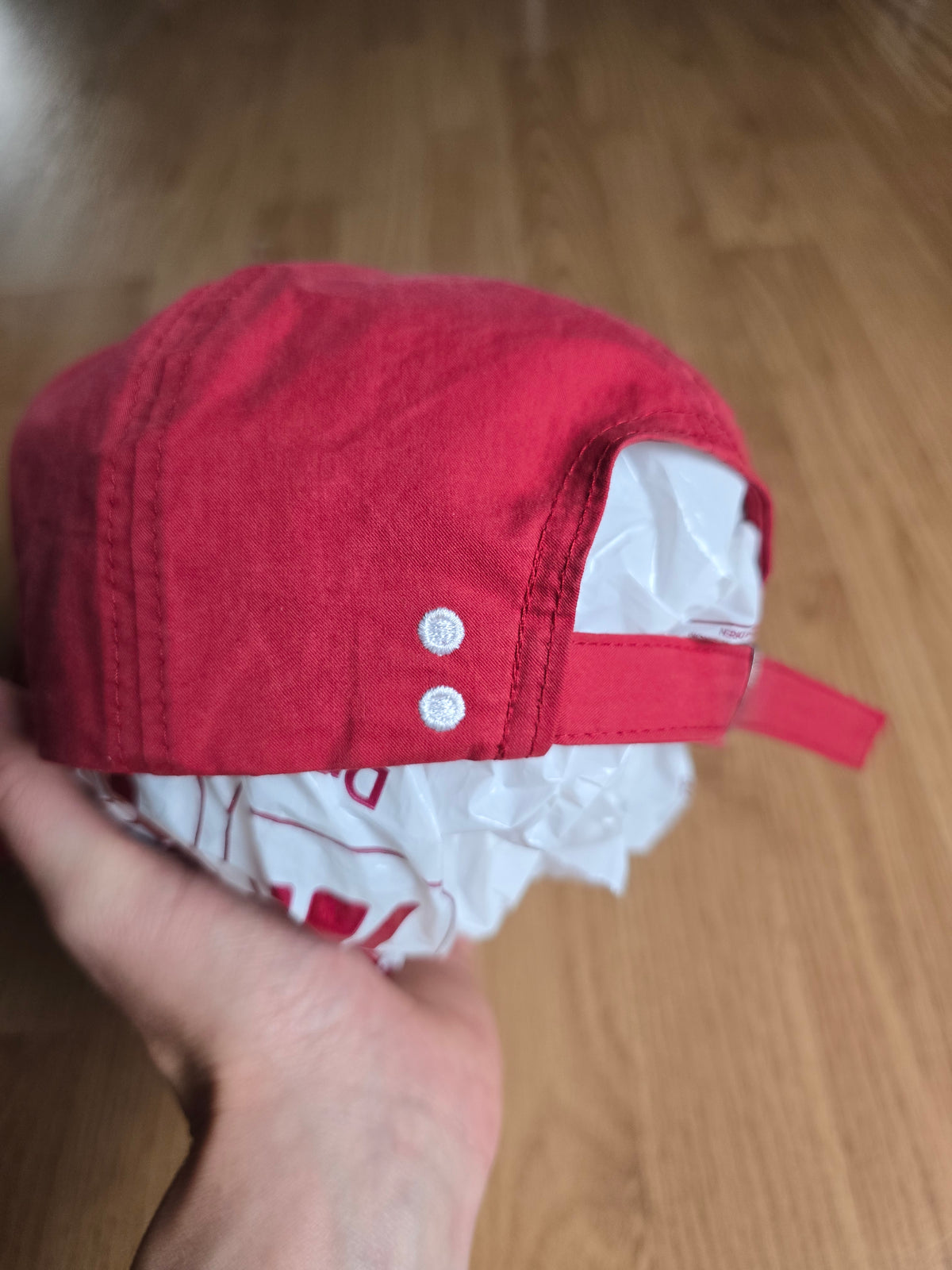 About Blank Wide Brim Embroidered Cap