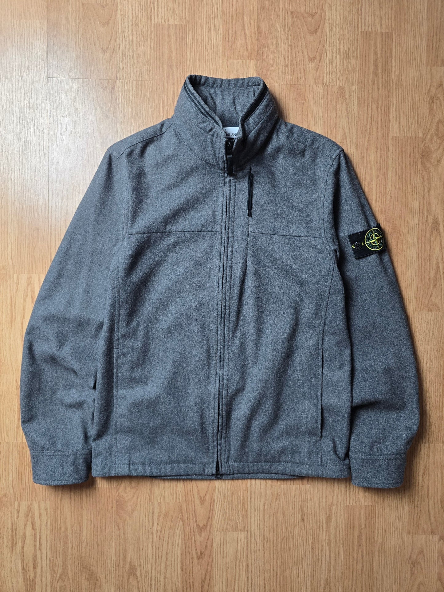 Stone Island AW14 Melange Wool Poly Bionic Finish Jacket (M)