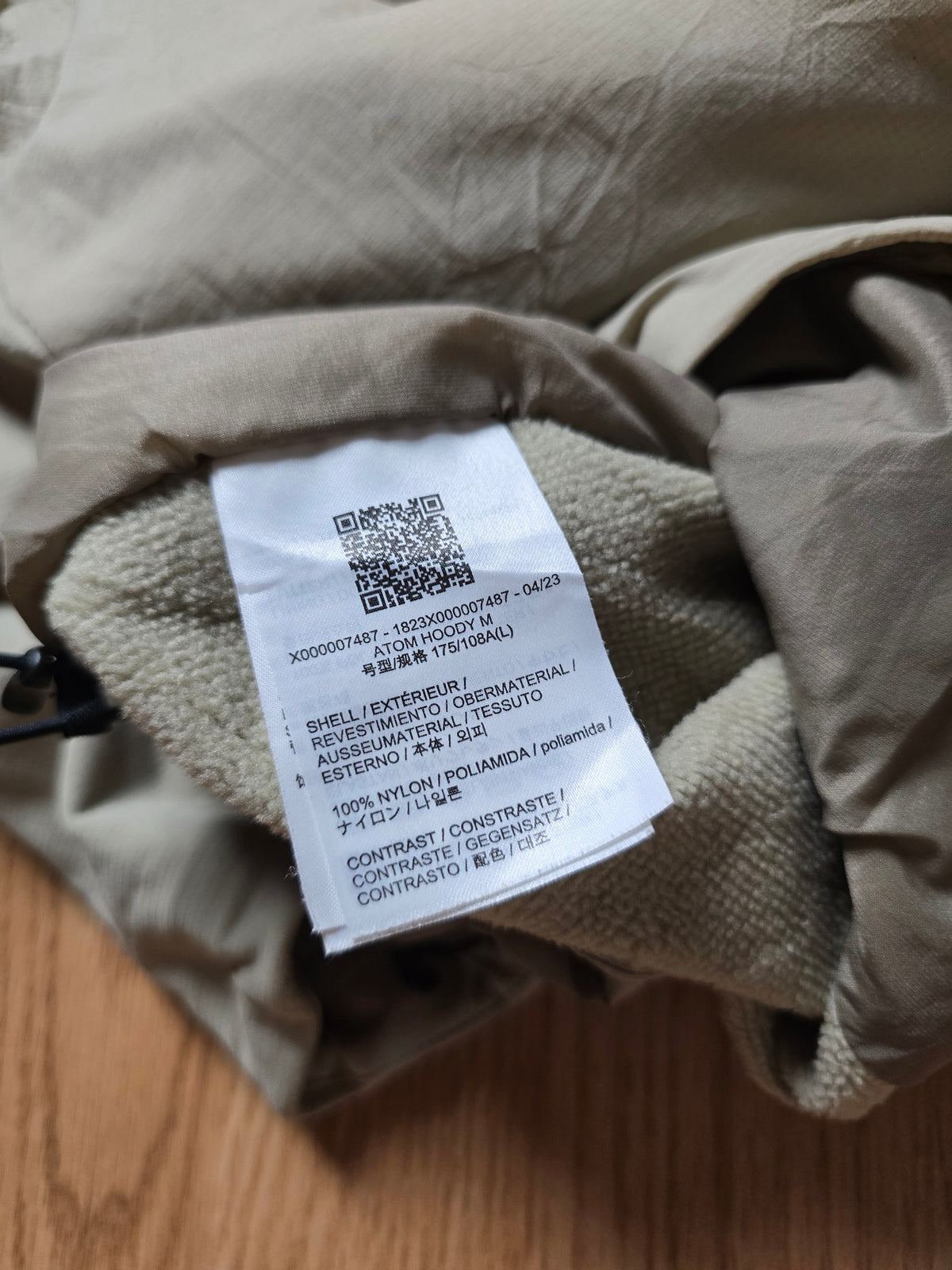 Arc'teryx 2023 'Atom Hoody' Jacket (L)