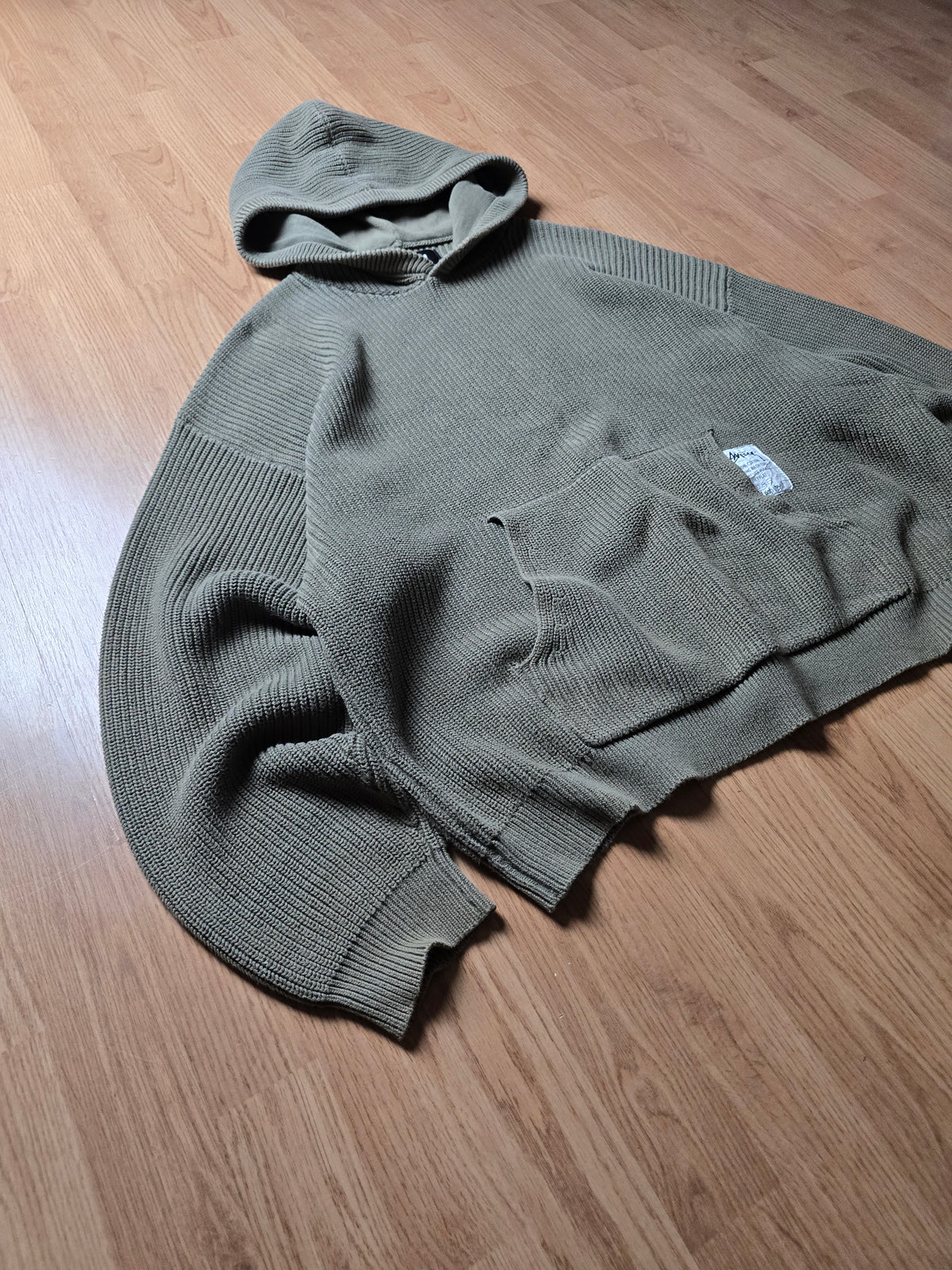 Stussy Heavyweight Cotton Knit Hoodie (XL)