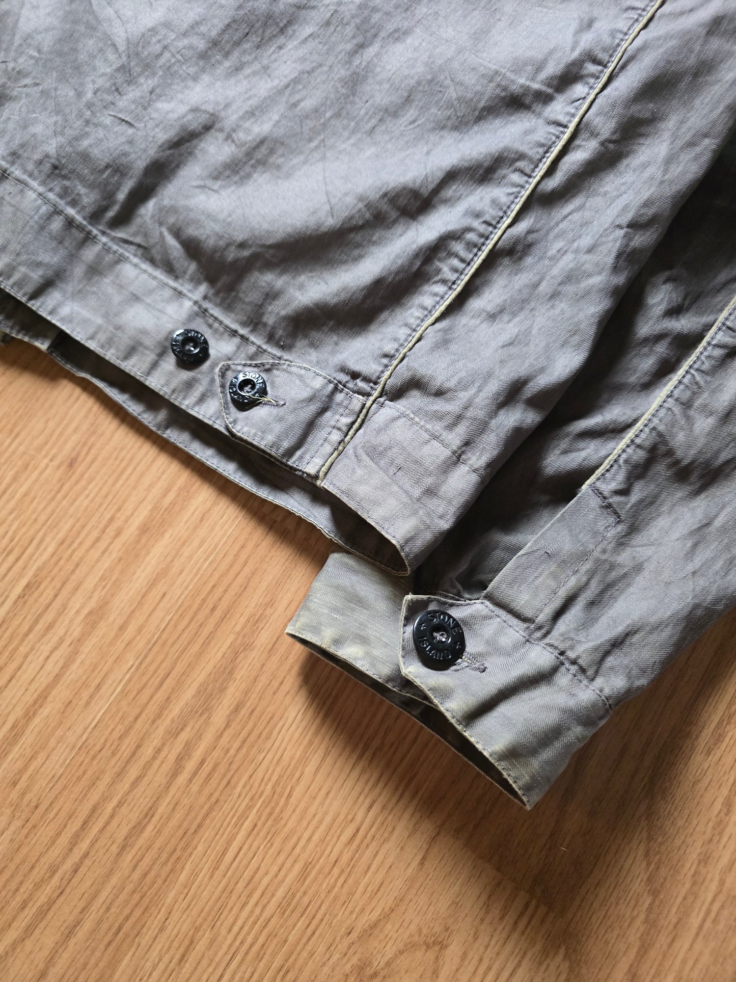 Stone Island AW06 Spalmatura Coated Lino Mix Dutch Rope Jacket (L/M)