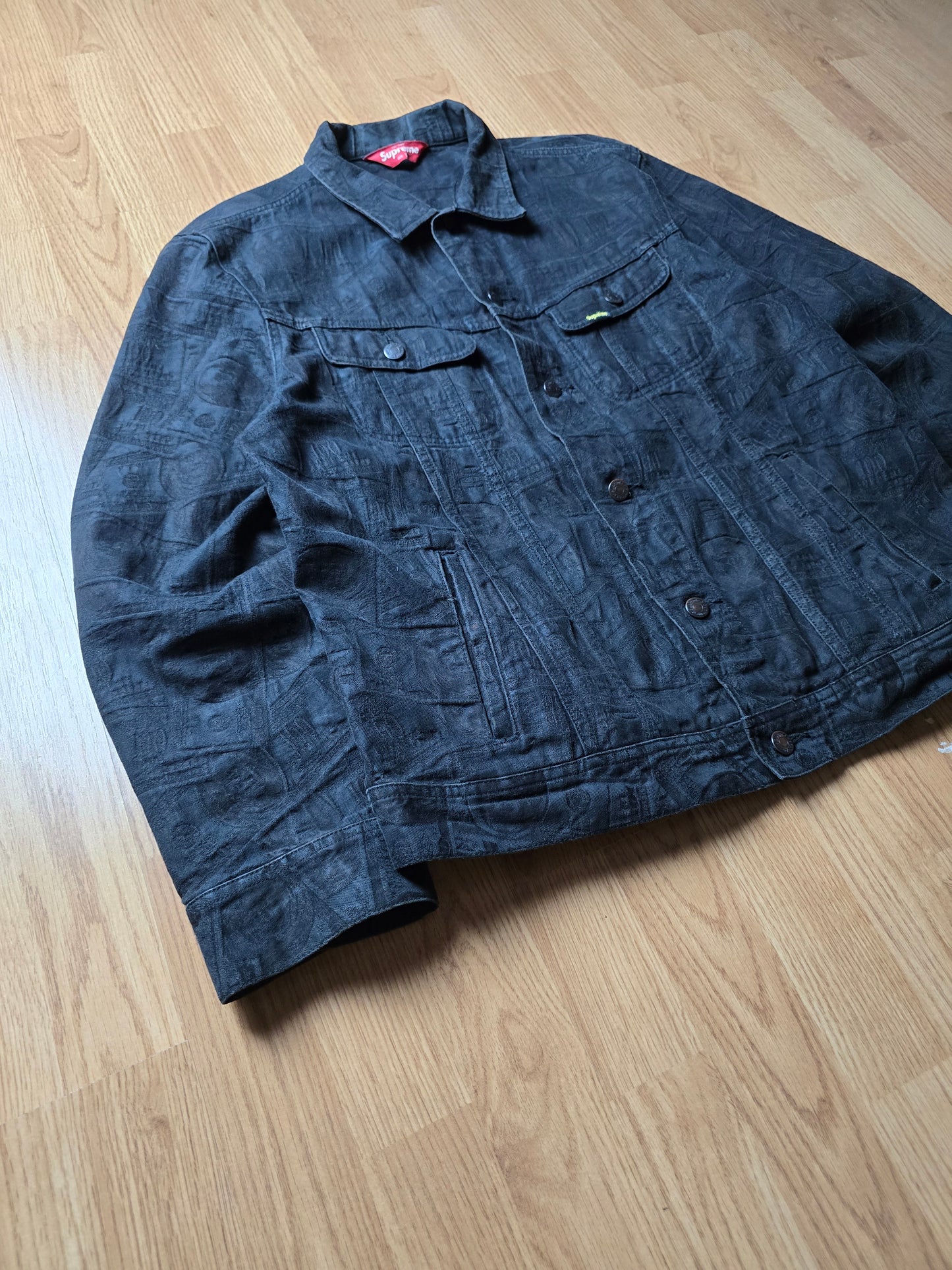 Supreme 100 Dollar Bill Denim Jacket (L)