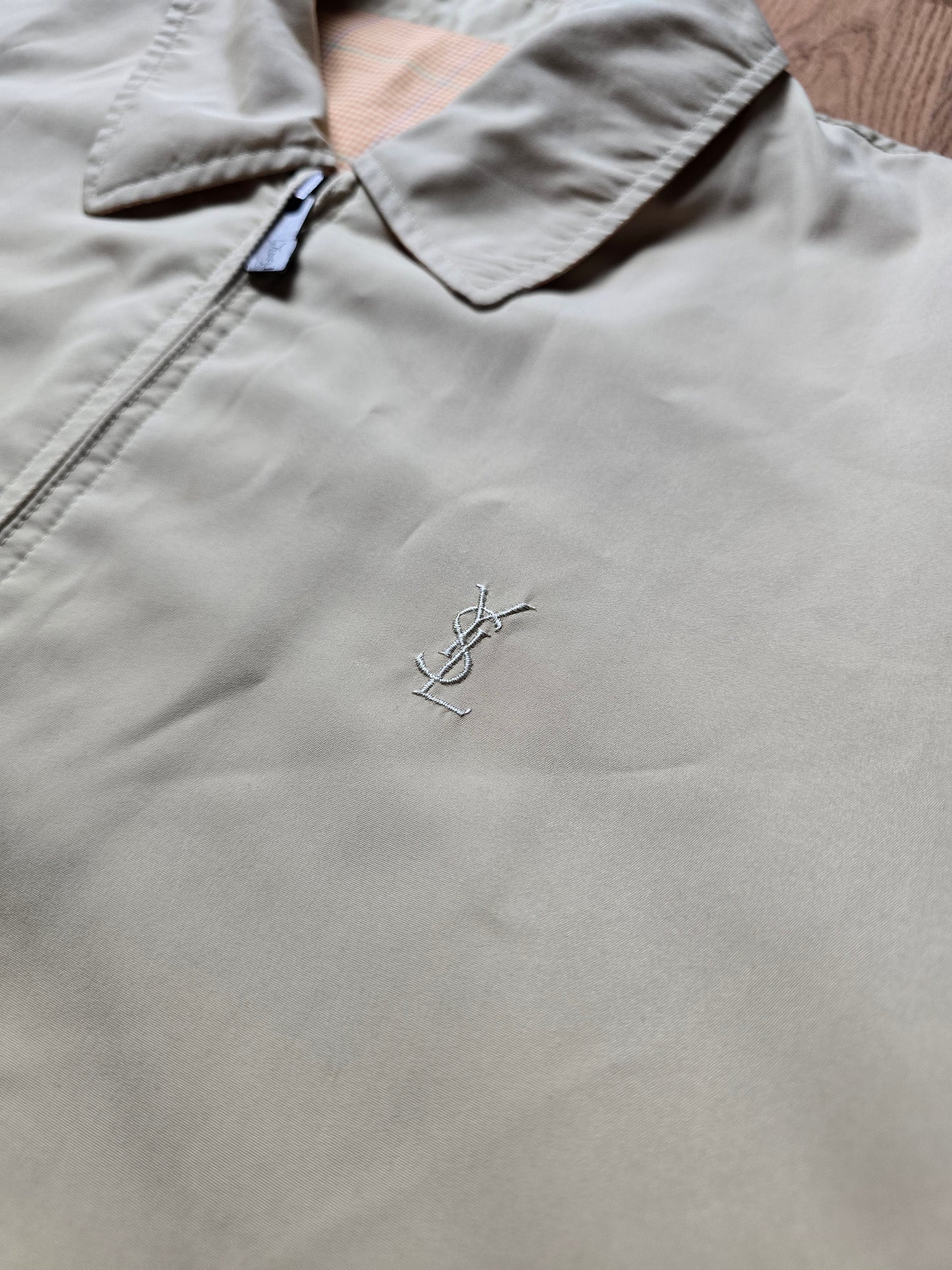 Vintage YSL Pour Homme Reversible Harrington Jacket (M/L)