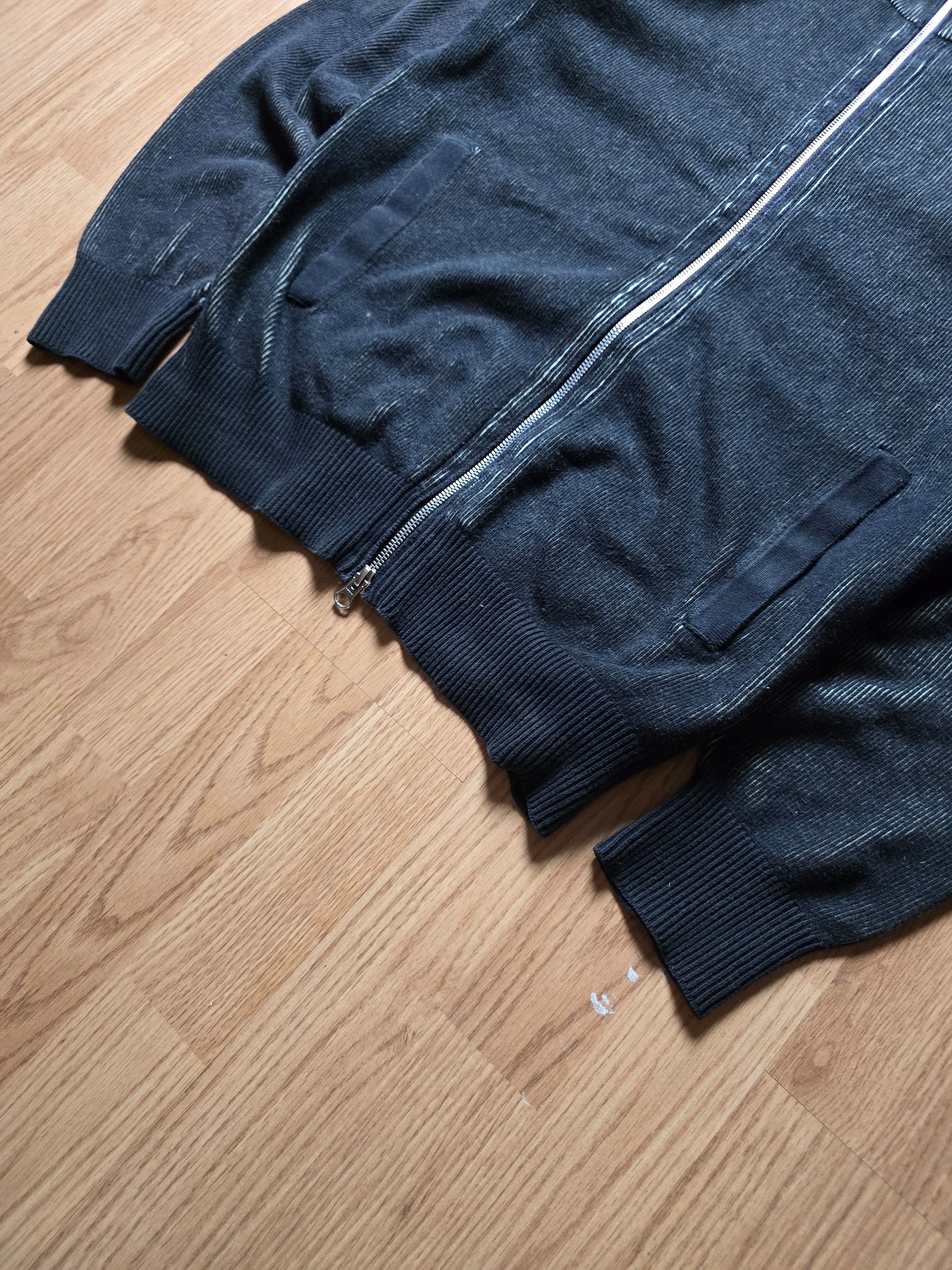 Stone Island Shadow Project Vanisé Knit Zip Track Jacket (S)