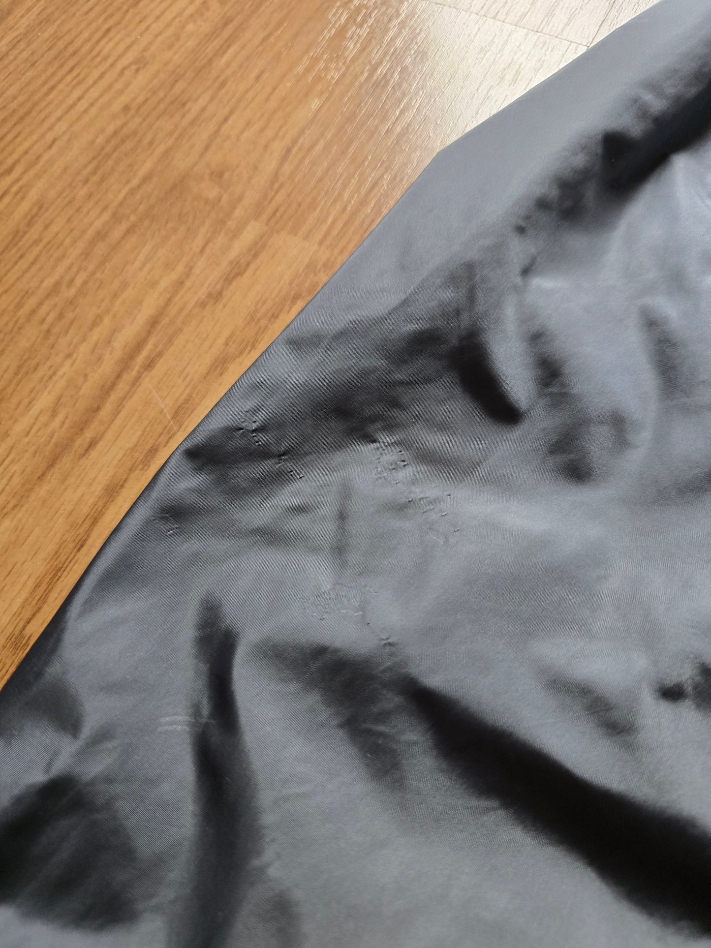 Prada Luna Rosa 2013 Padded Resin-Coated Nylon Reversible Jacket (L)