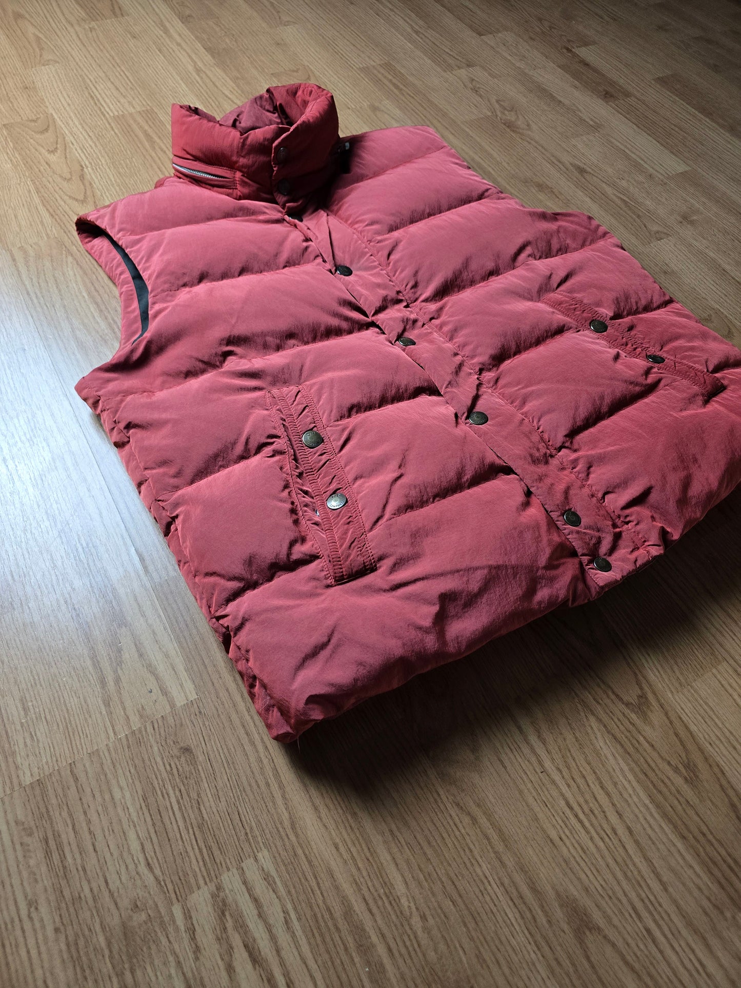 C.P. Company AW10 Nylon Shimmer Down Gilet/Vest (L/XL)