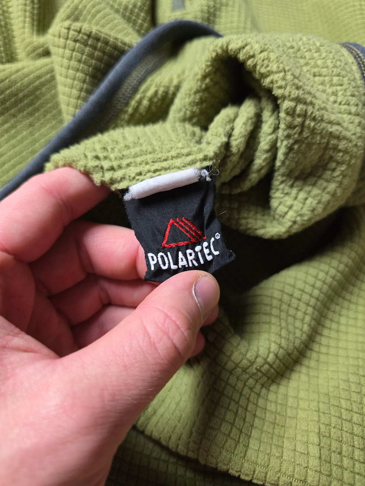 Vintage Arc'teryx 'Delta AR' 1/4 Zip Waffle Fleece (M)