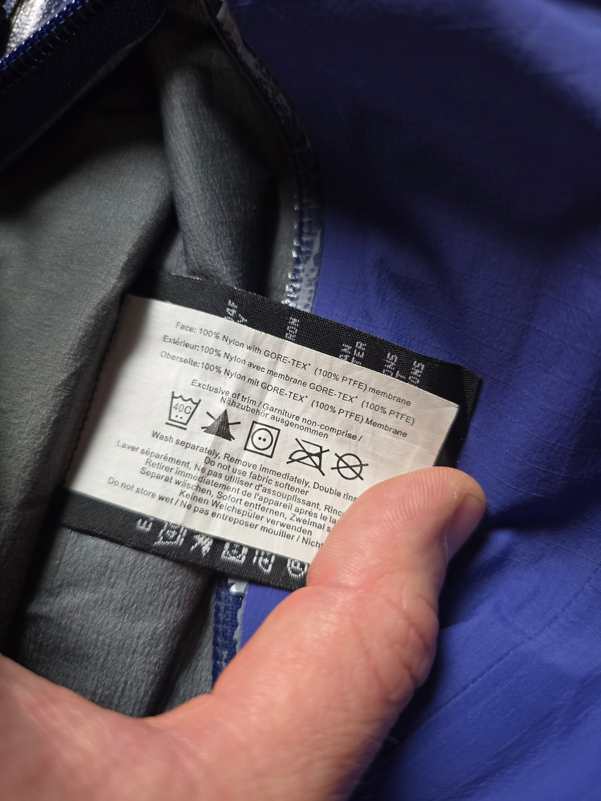 RARE W/ Arc'teryx Vintage Beta AR Gore-tex Jacket 'Indigo' (M)
