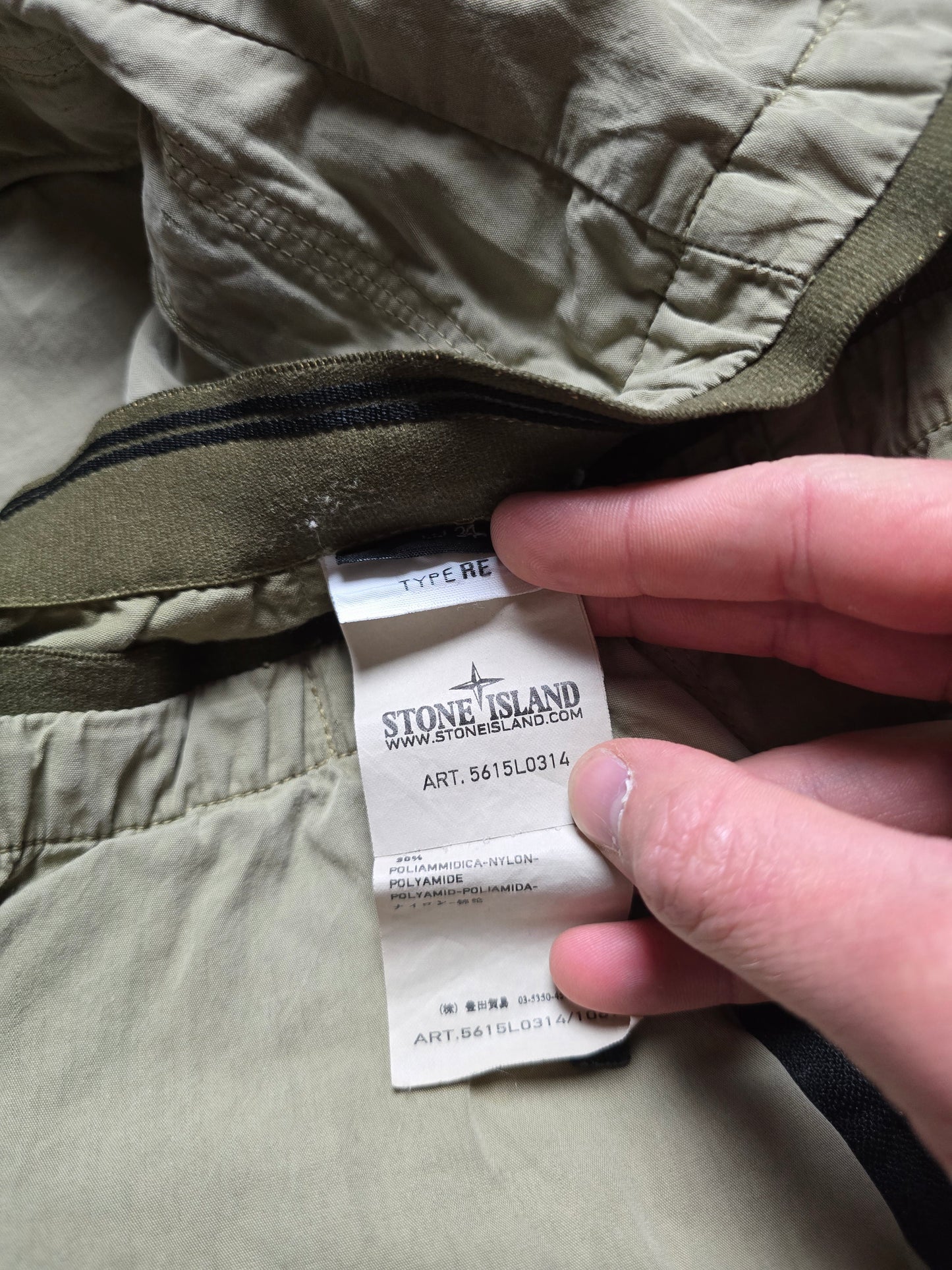 Stone Island 2012 Cotton Cargo Shorts (W34)