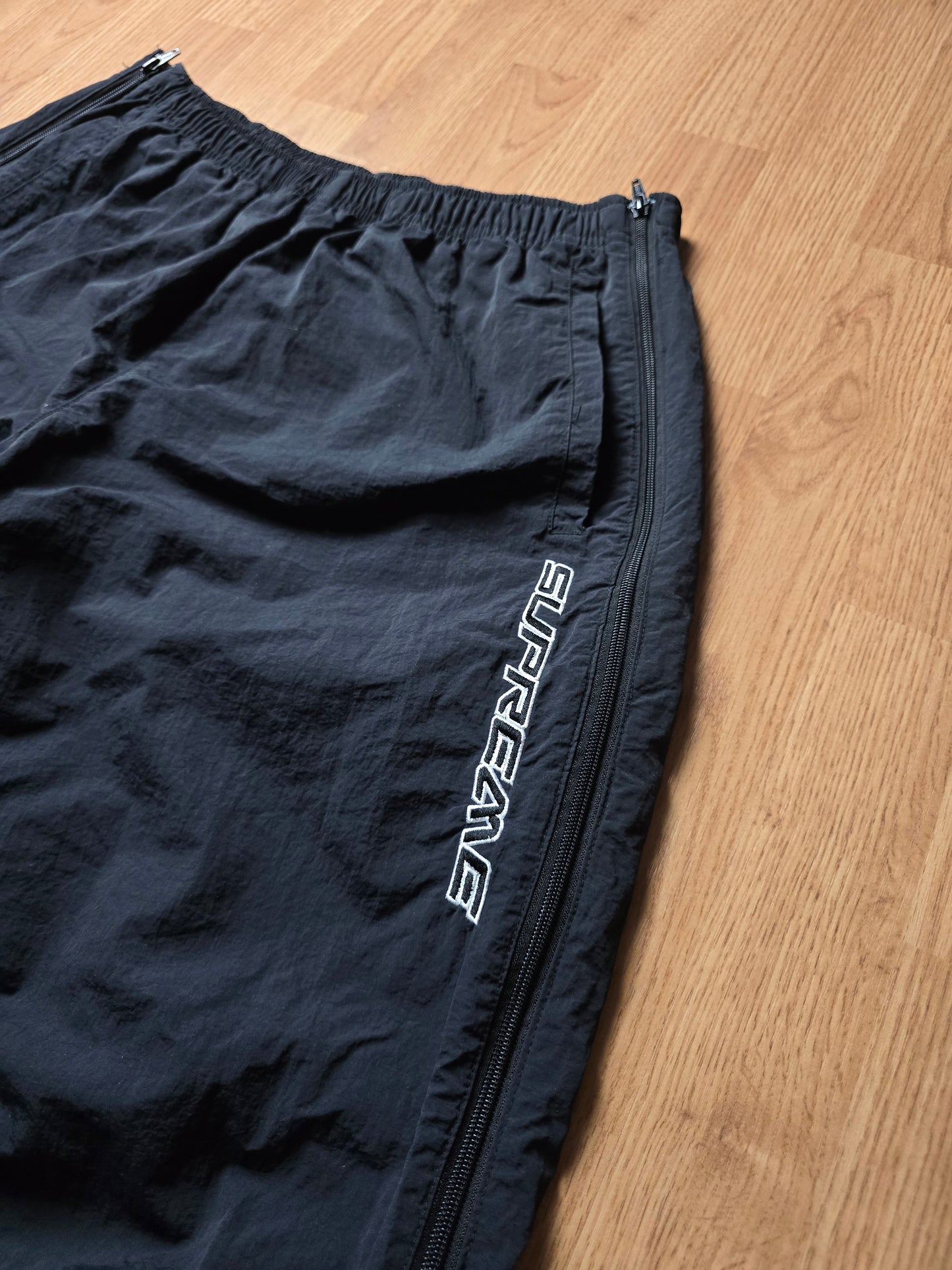 Supreme Full Zip Baggy Warm Up Track Pants (L)