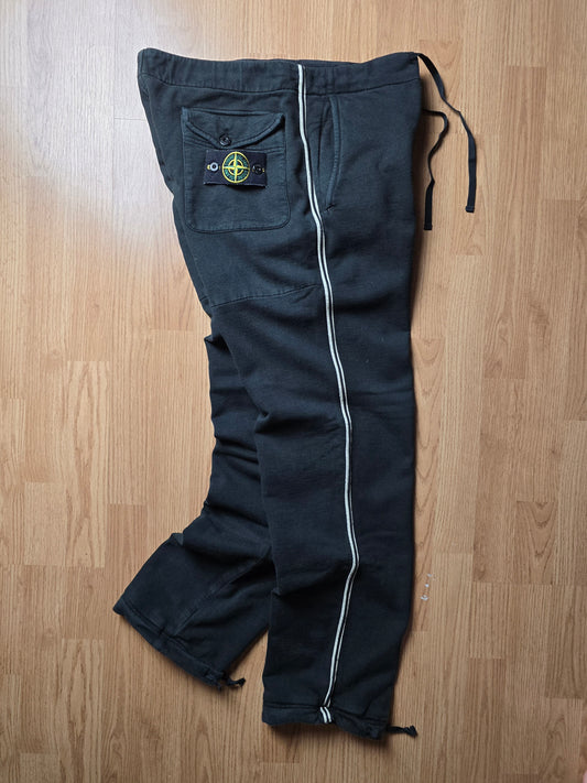 Stone Island AW07 Cotton Leg Stripe Joggers (32x32)