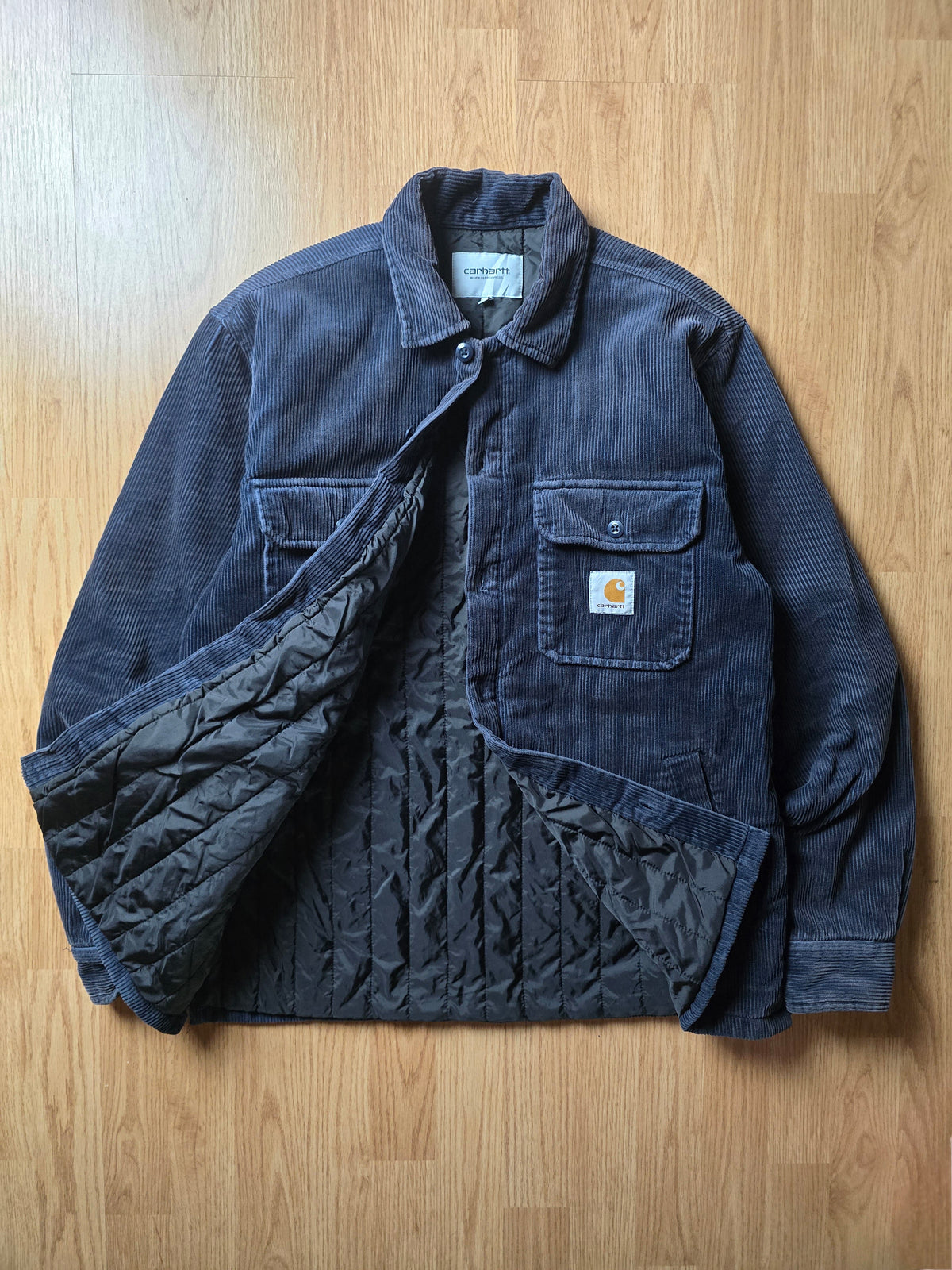 Carhartt Whitsome Cord Quilted Overshirt Jacket (M/L)