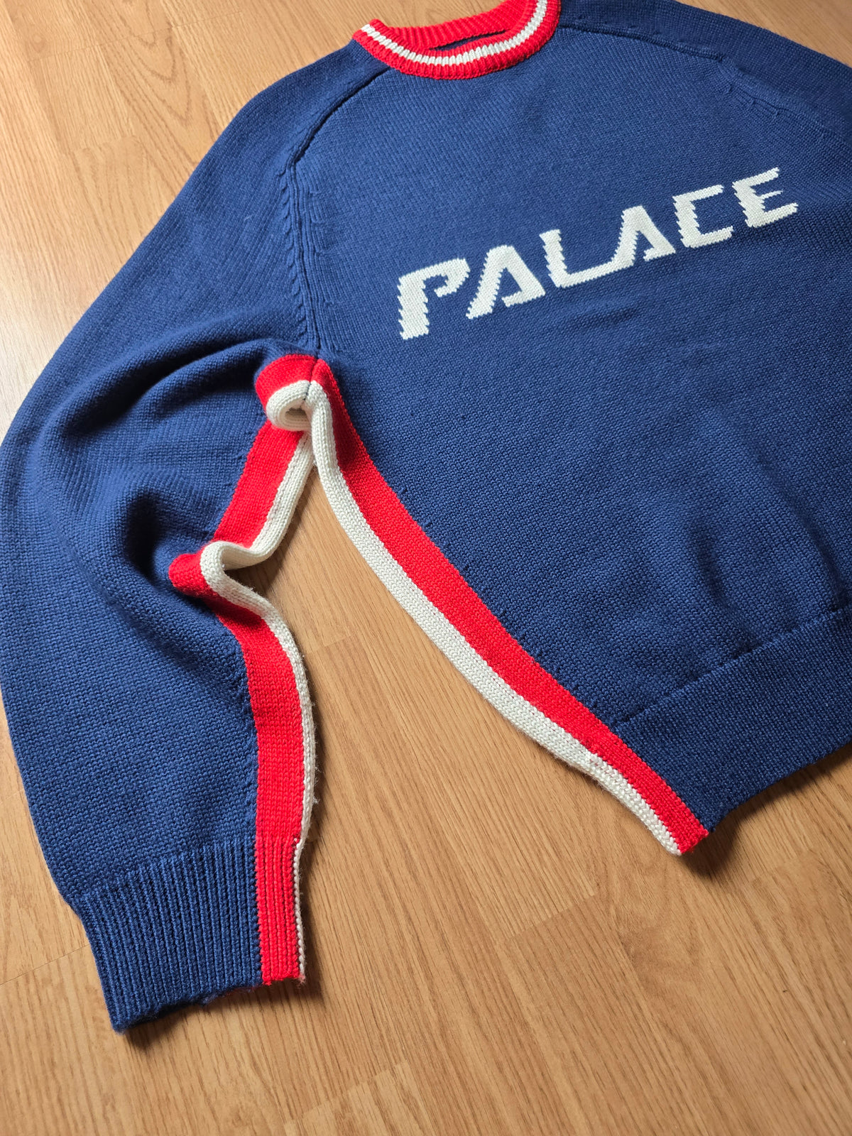 Palace 'Tri colour' Knit Sweater (M)