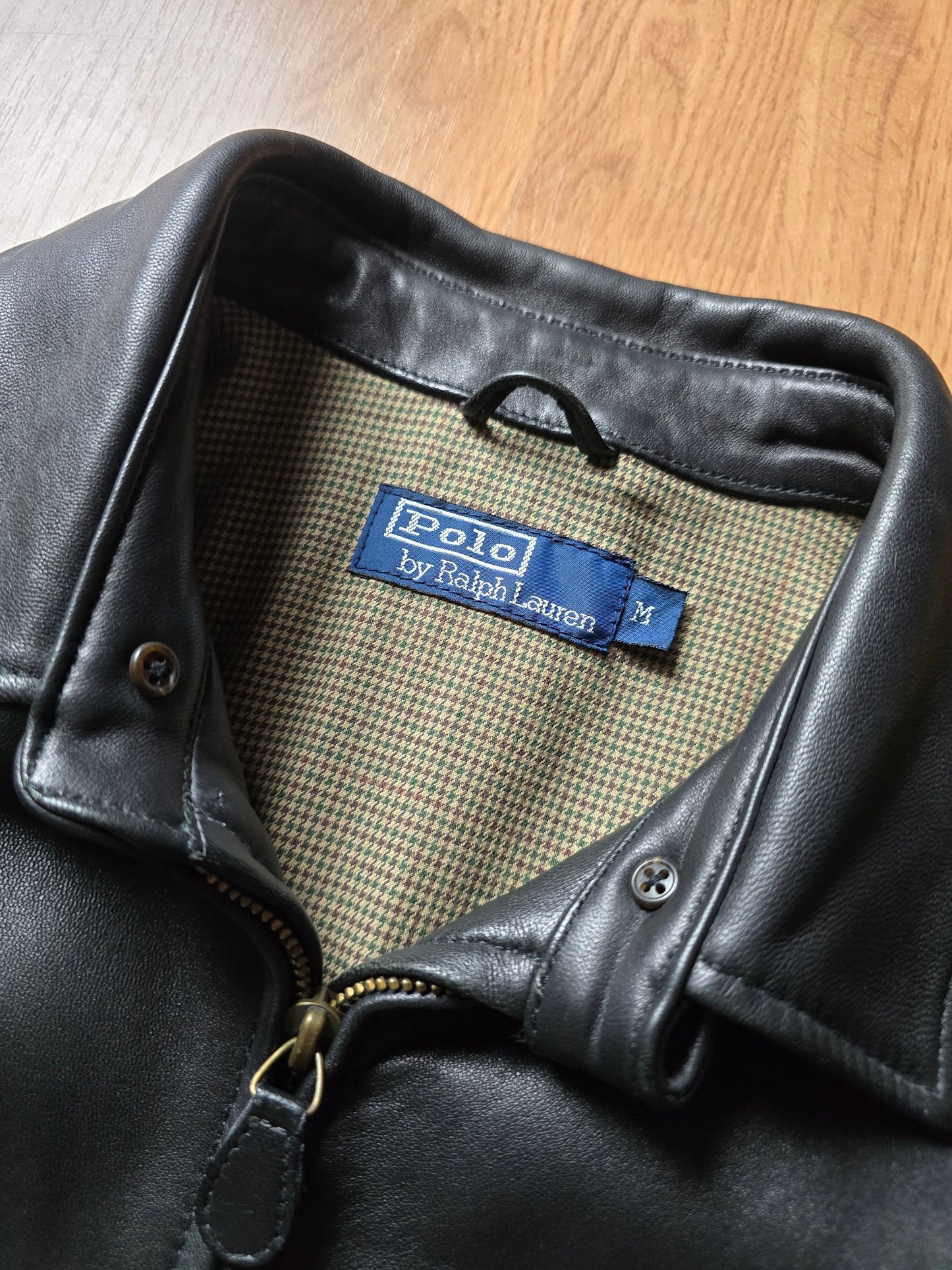 Polo Ralph Lauren Heavyweight Leather Jacket (M)