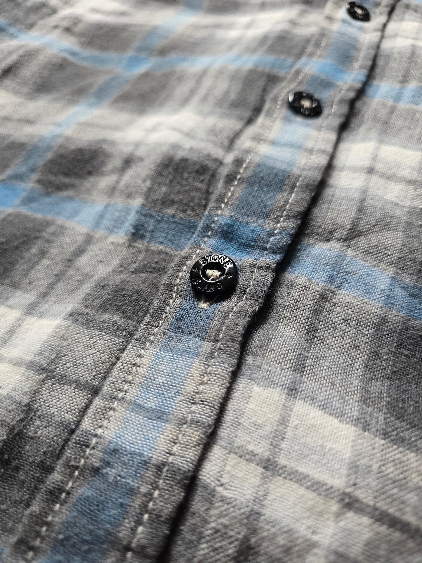 Stone Island AW10 Cotton Plaid Shirt (S)
