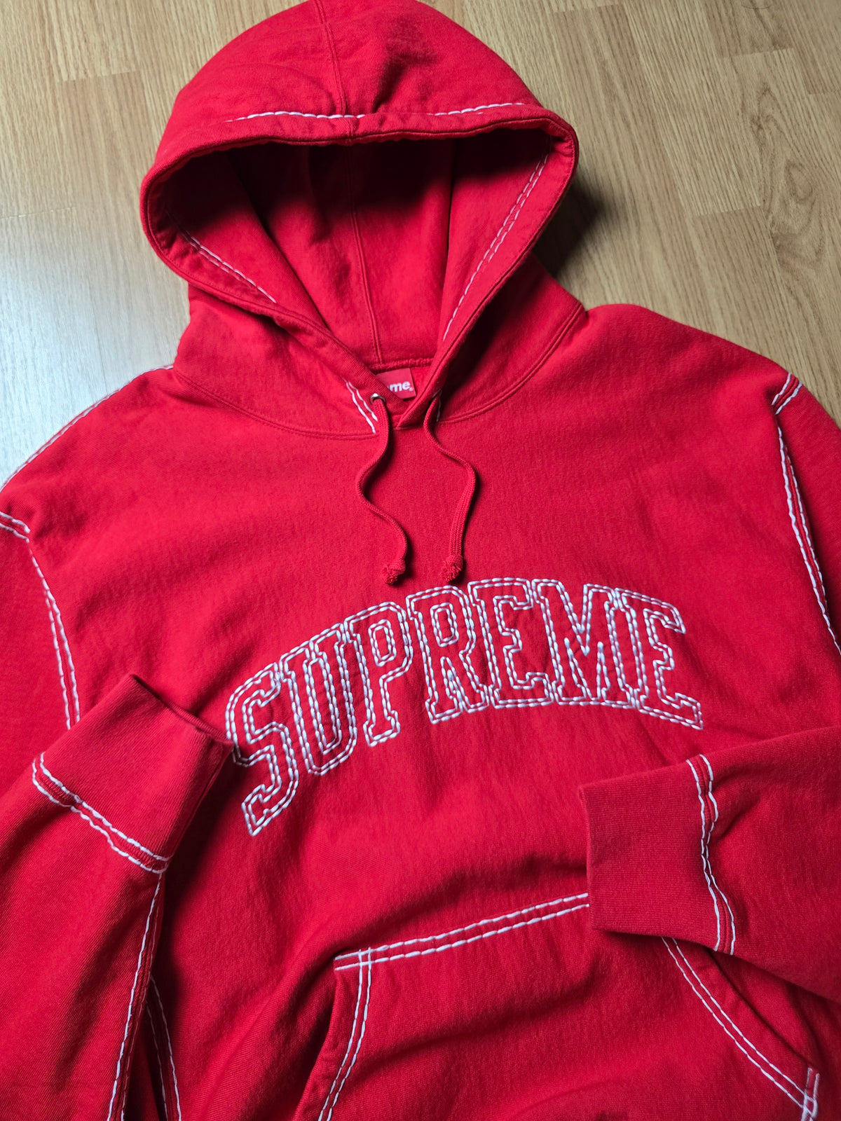 Supreme Big Stitch Hoodie (L)