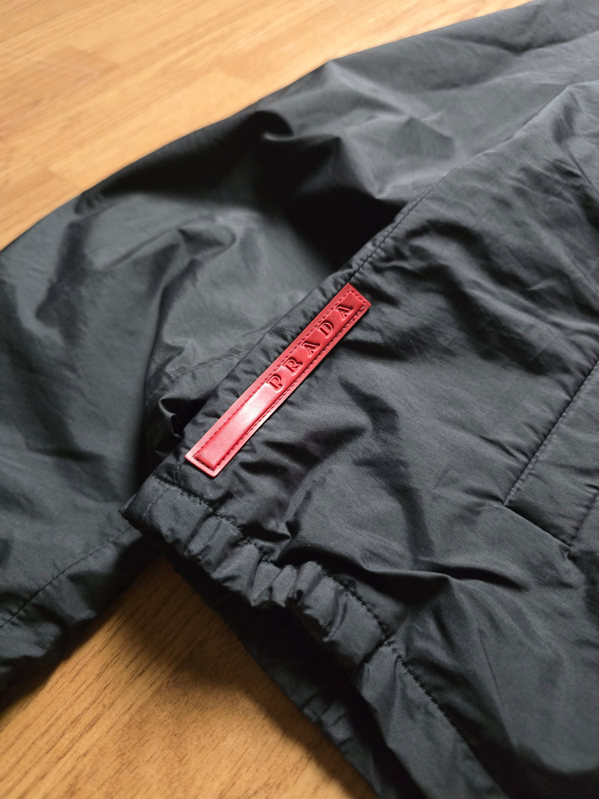 RARE Prada Sport SS00 Gel Seam Nylon Cropped Jacket (M)