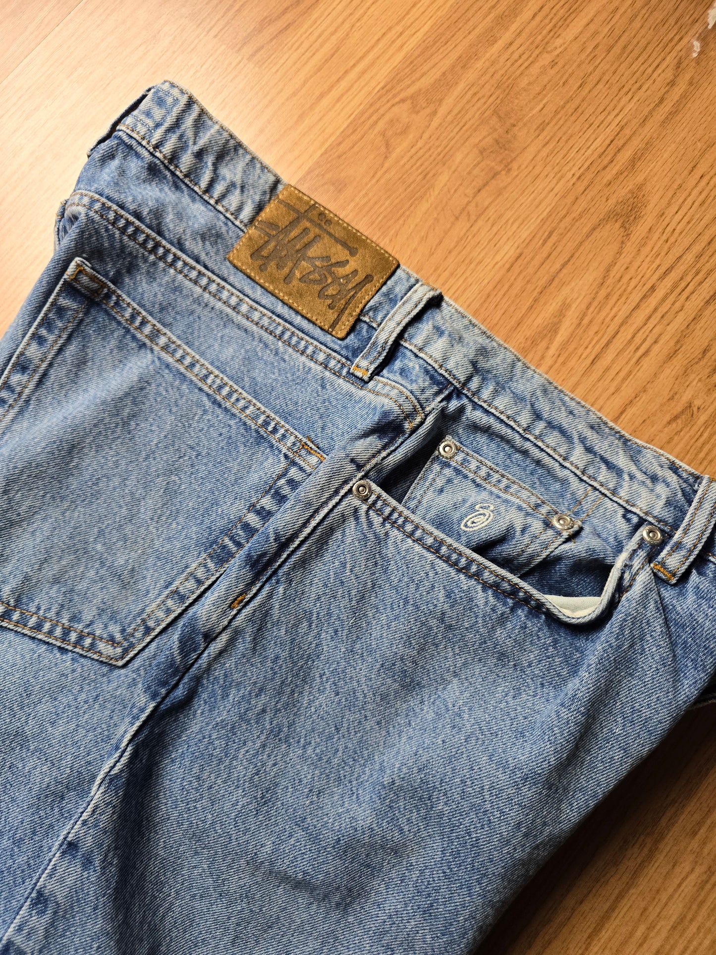 Stussy Big Ol' Oversized Denim Jeans (32-34x32)