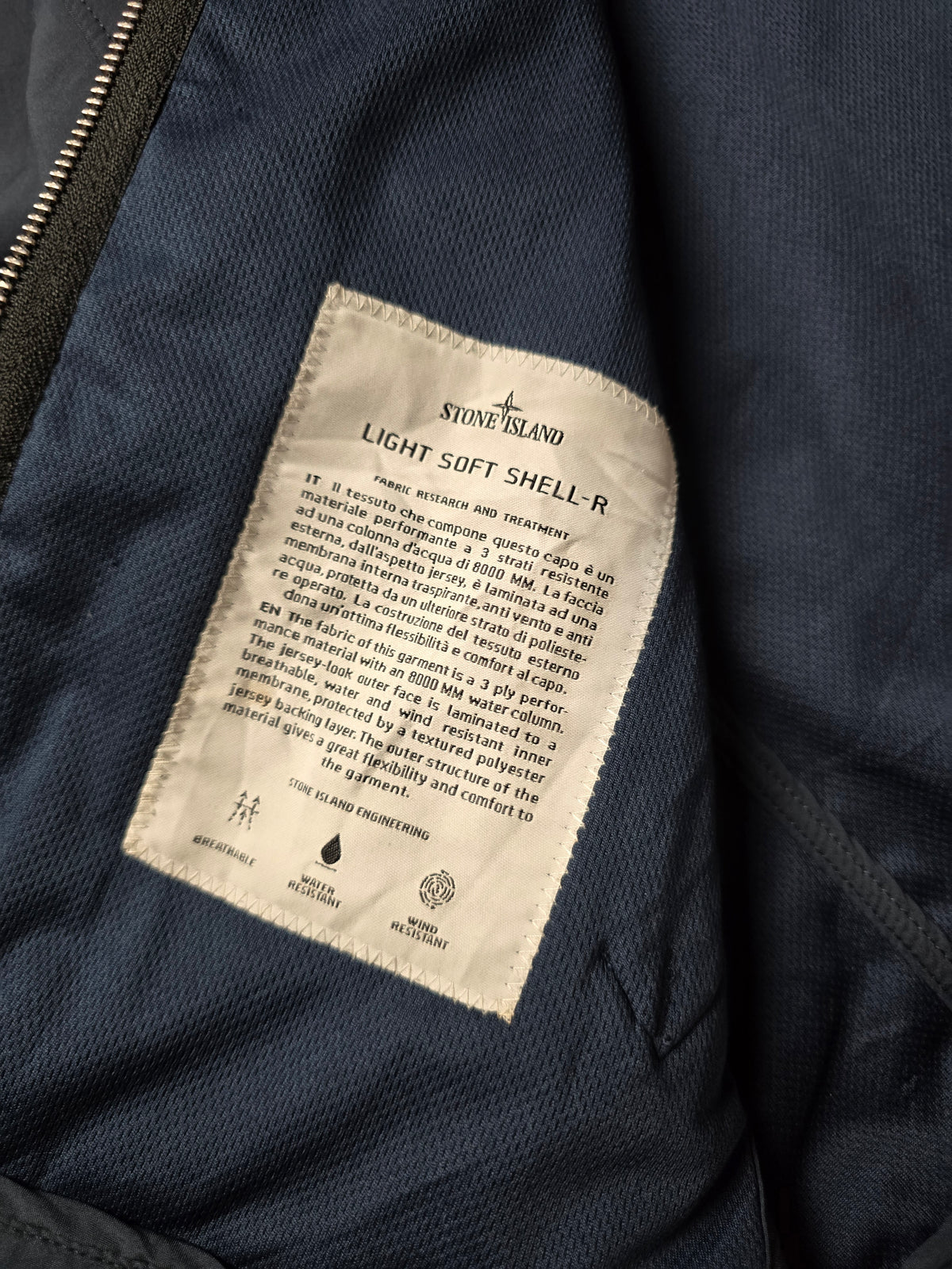 Stone Island Light Soft Shell-R Jacket (M)