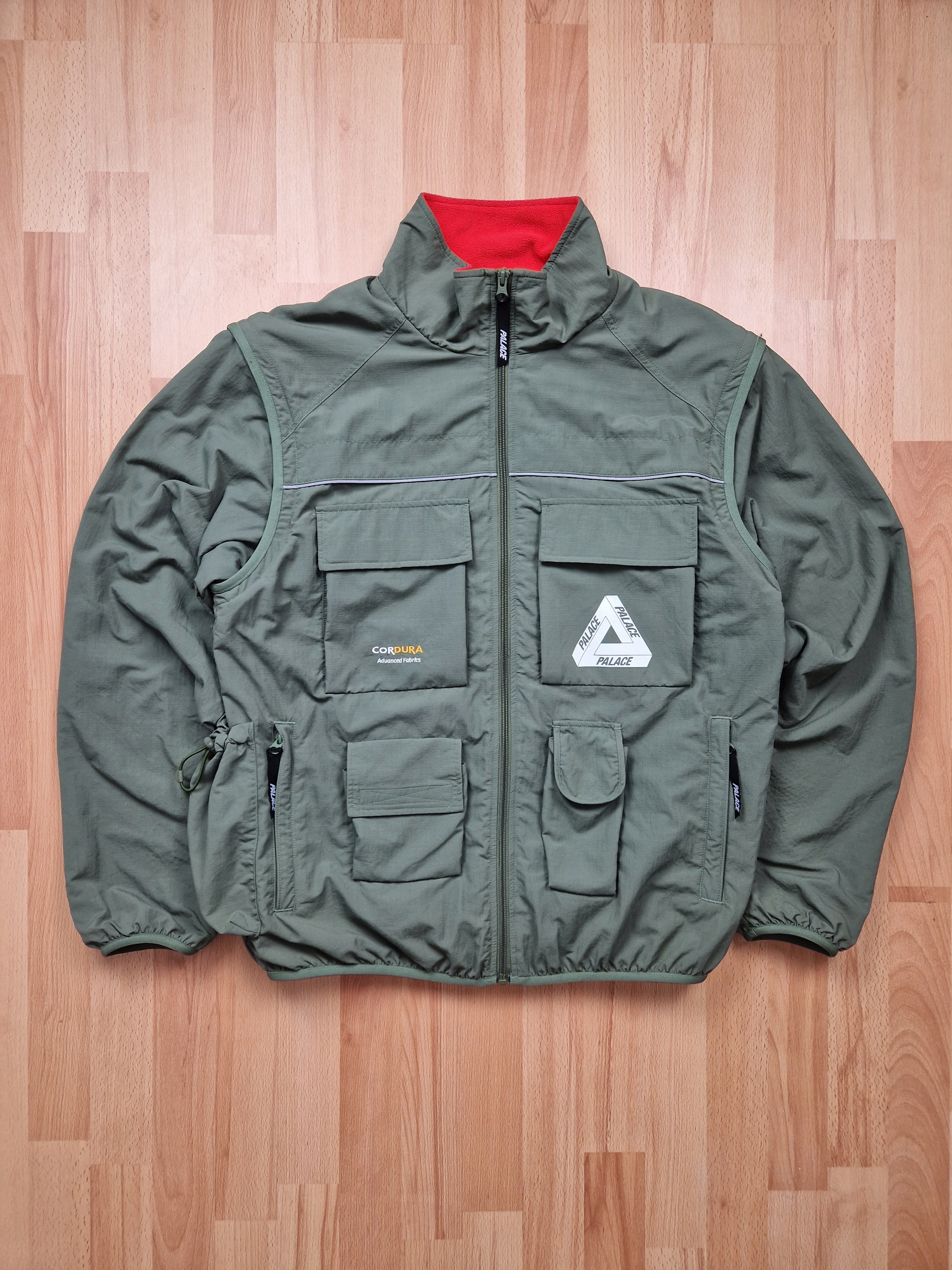 Palace Cordura RS Zip Off Gilet Jacket (L) – uniform.streetwear