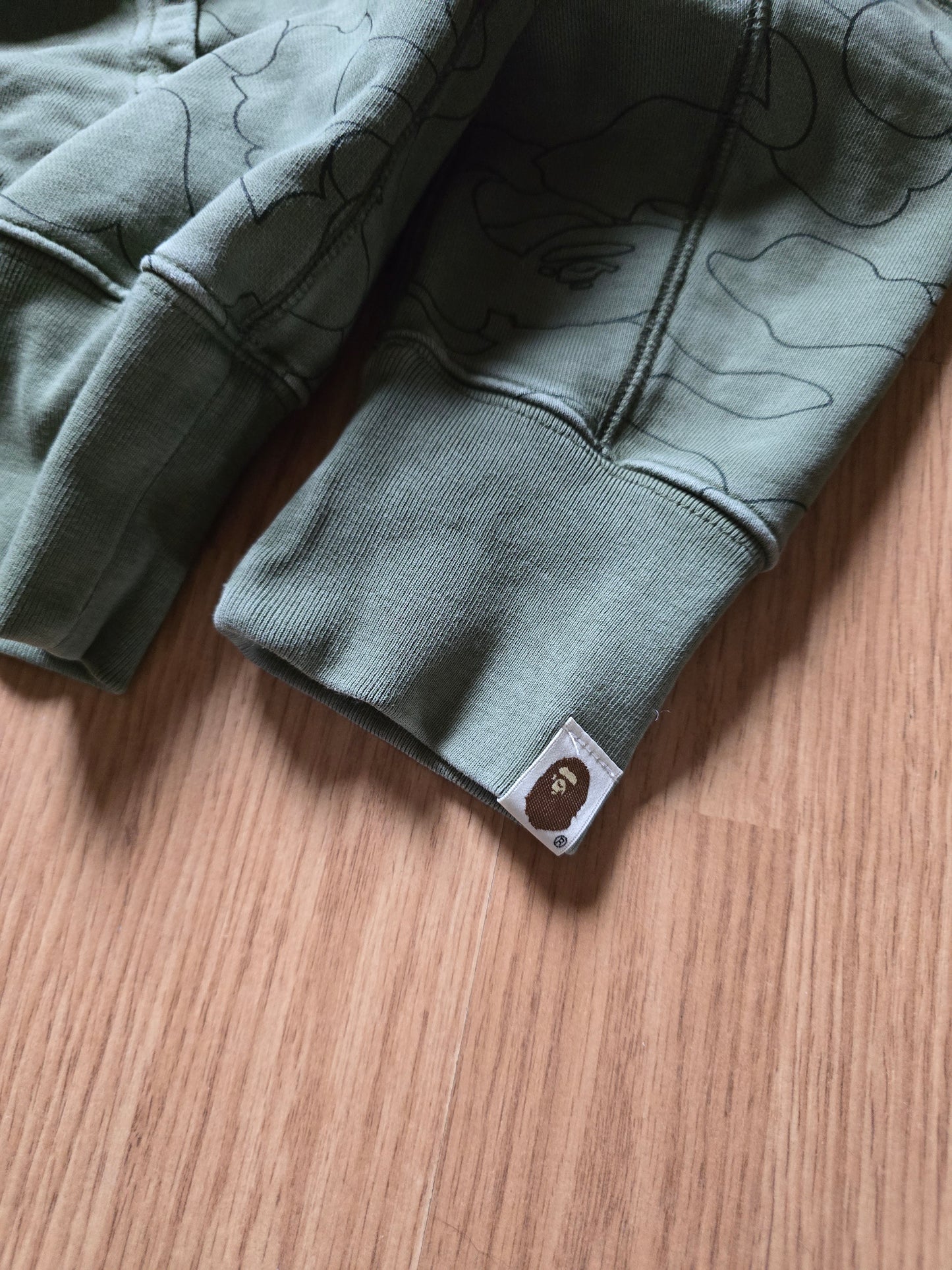 BAPE Line 1st Camo Washed Relaxed Hoodie (M/L)