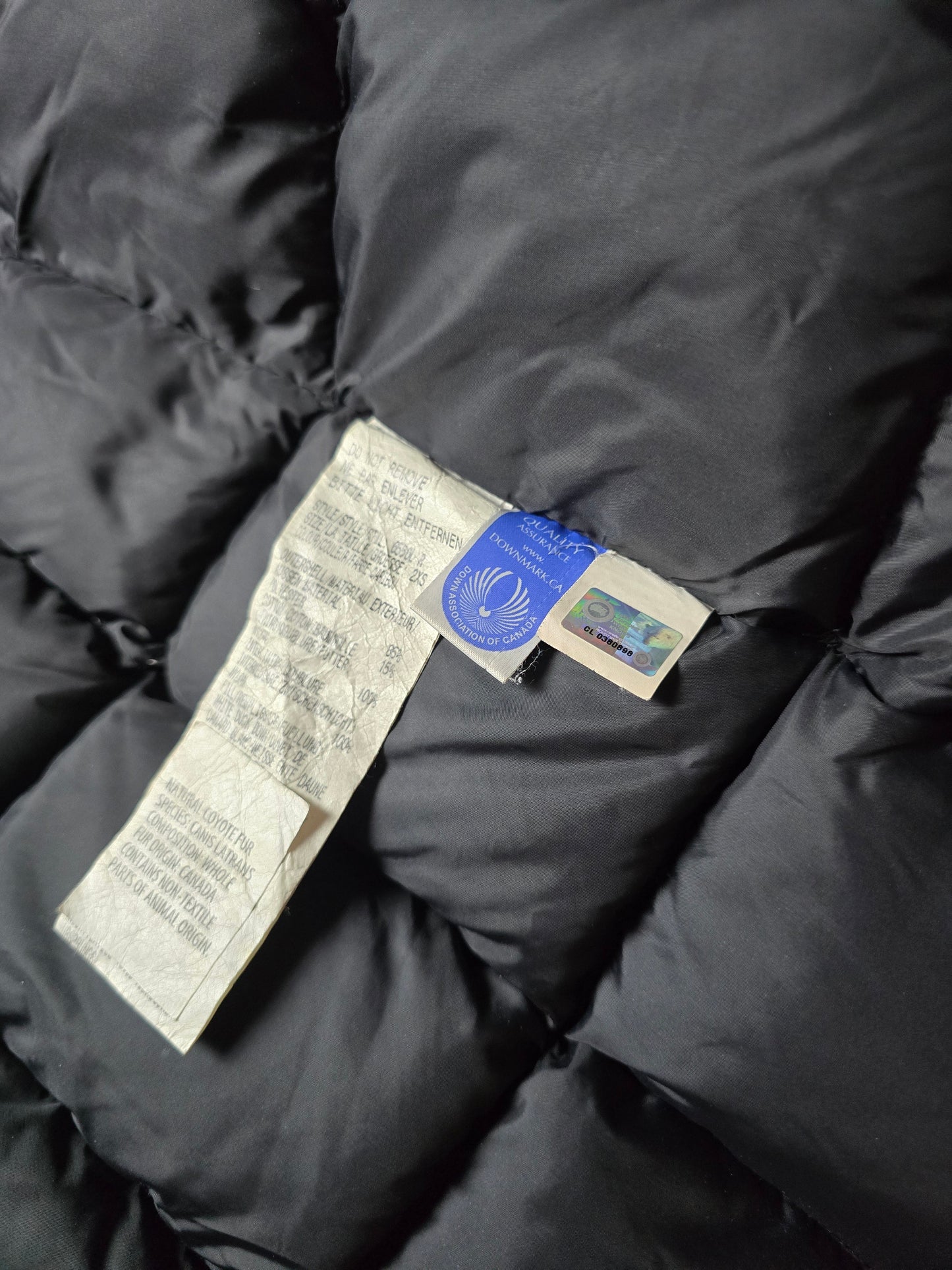W/ Canada Goose Thrillium Goose Down Parka Jacket (S)