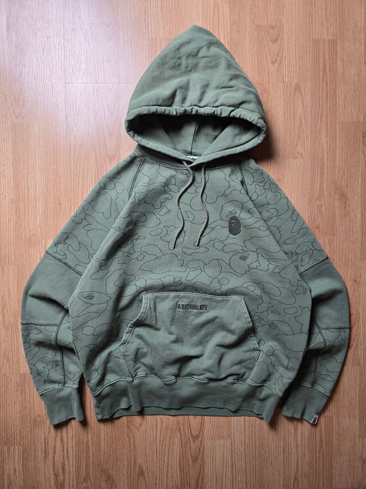 BAPE Line 1st Camo Washed Relaxed Hoodie (M/L)