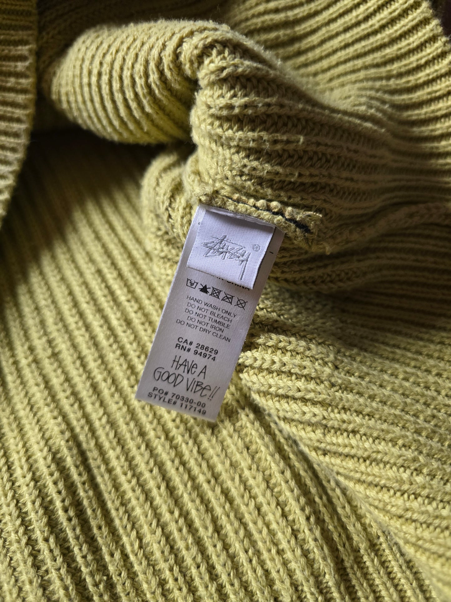 Stussy Spray Dyed Knit Hoodie (M/L)