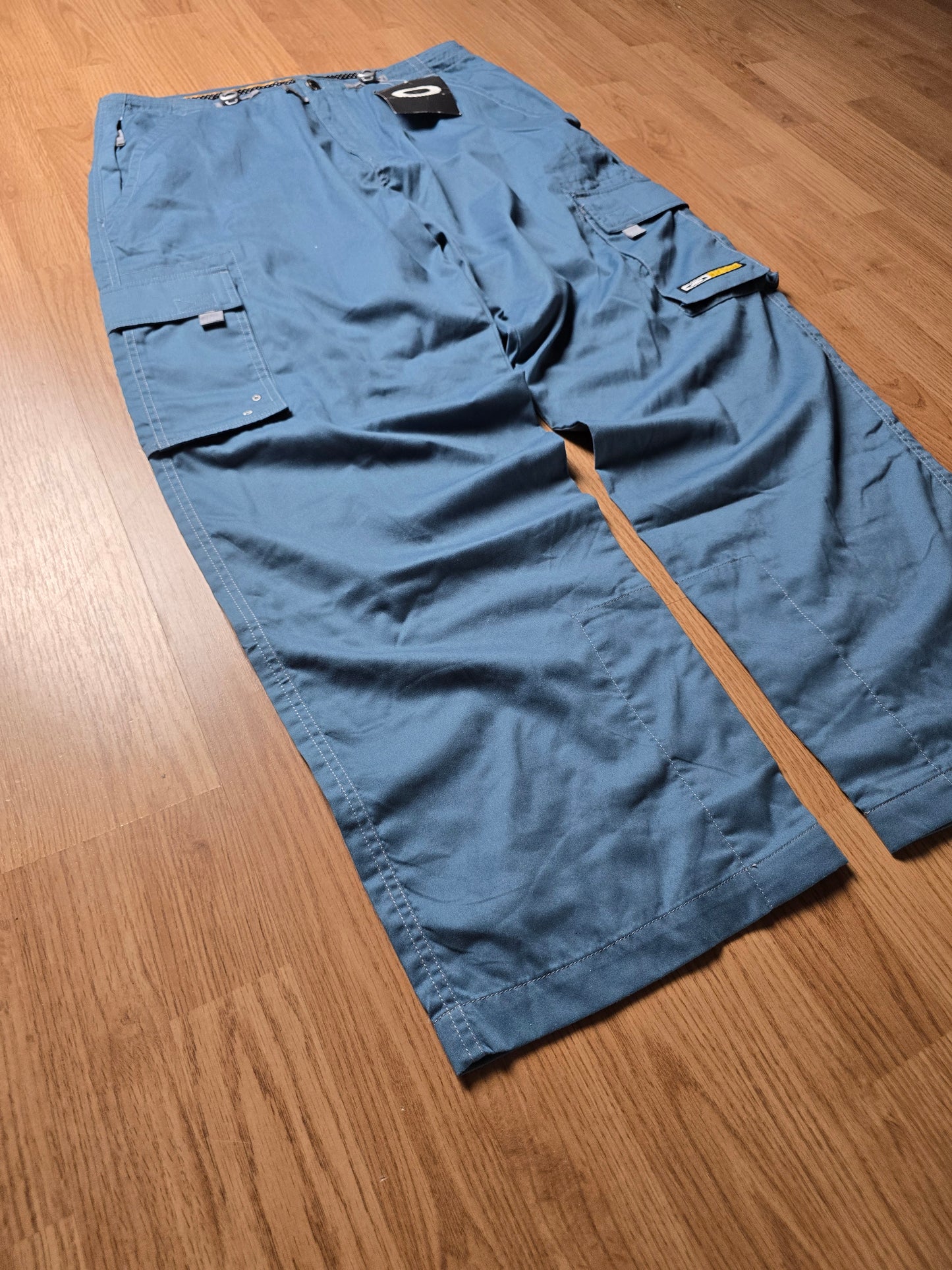 RARE 90s Oakley Softwear Baggy Lightweight Technical Cargo Pants BNWT (L)