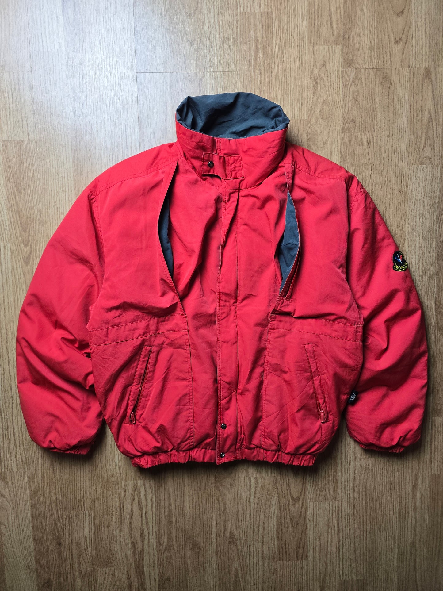 RARE 90s Moncler x Acics Thermo Clo System Down Puffer Jacket (S)