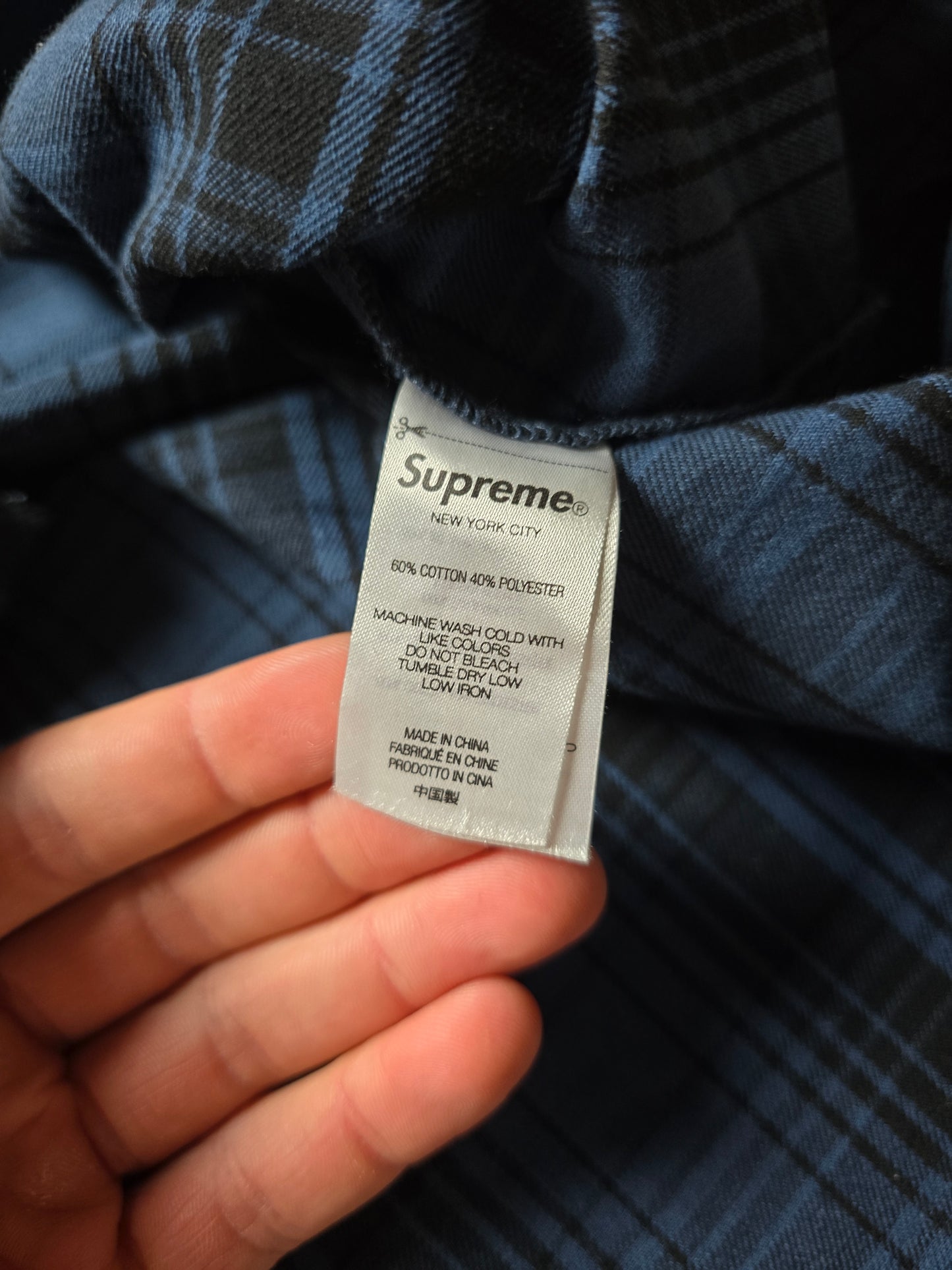 Supreme x Bernadette Corporation S/S Plaid Work Shirt (XL)