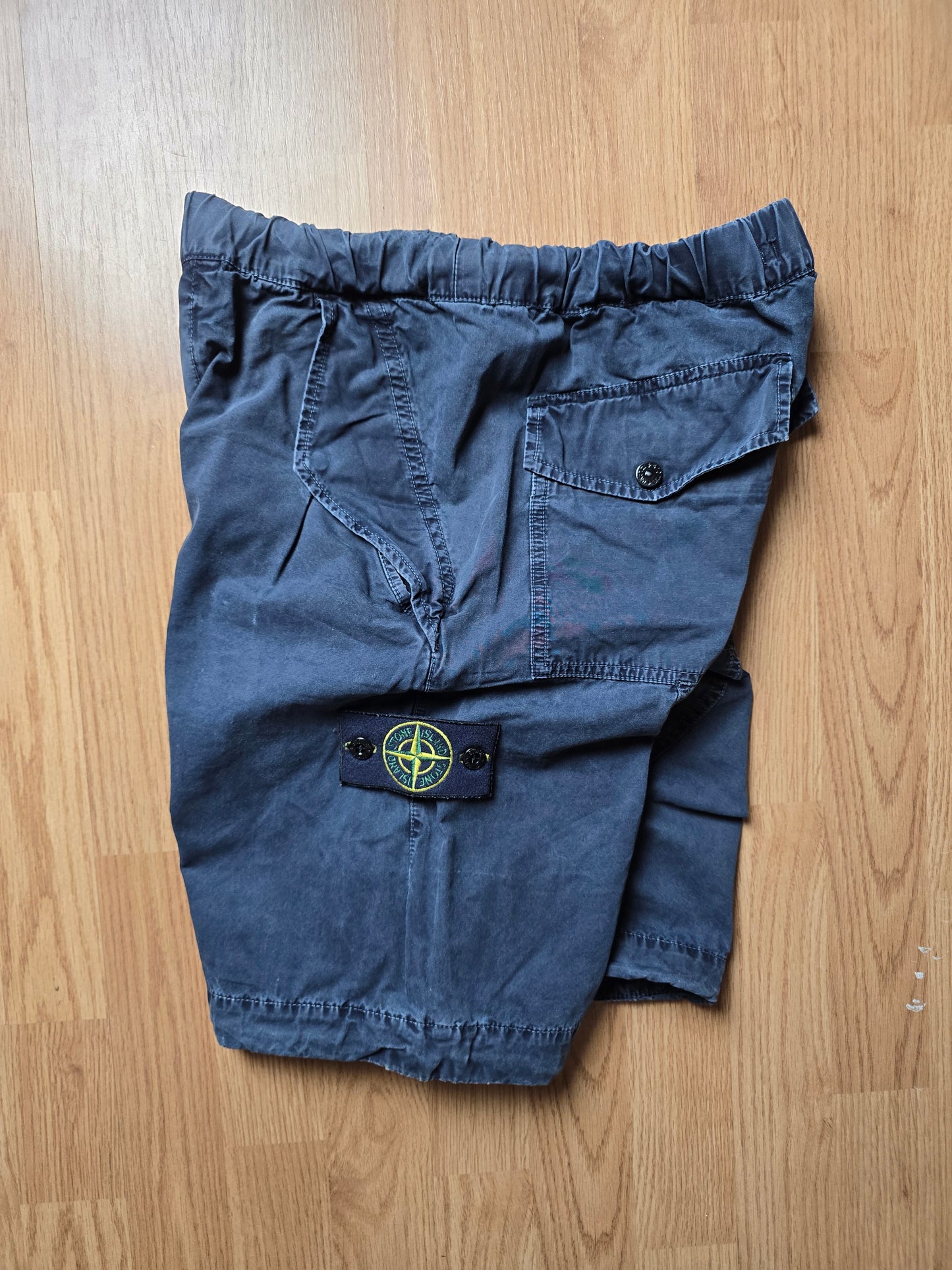 Stone Island SS18 Garment Dyed Safari Shorts (W30-32)