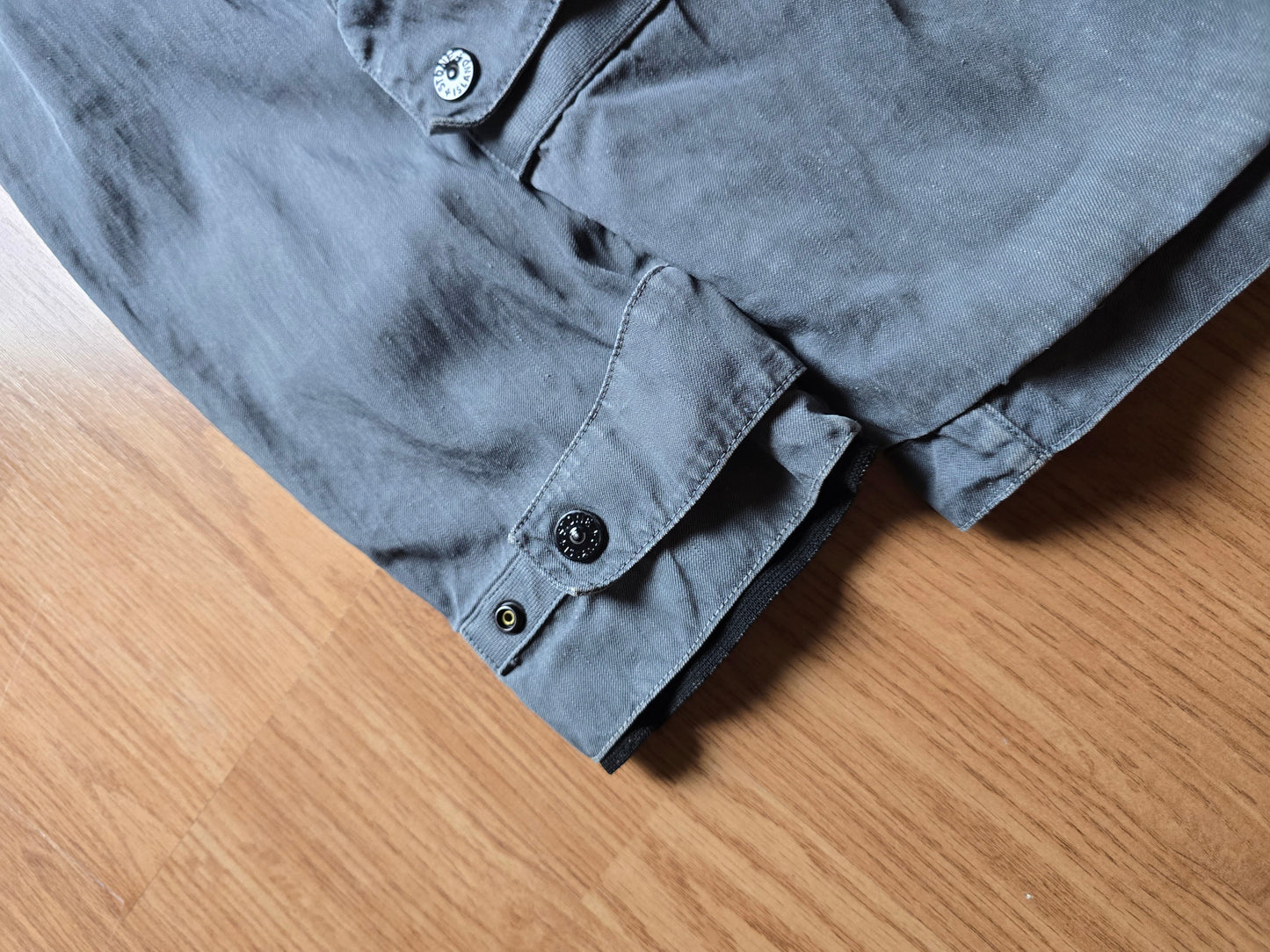 Stone Island SS11 Garment Dyed Lino Mix Park Jacket (M)