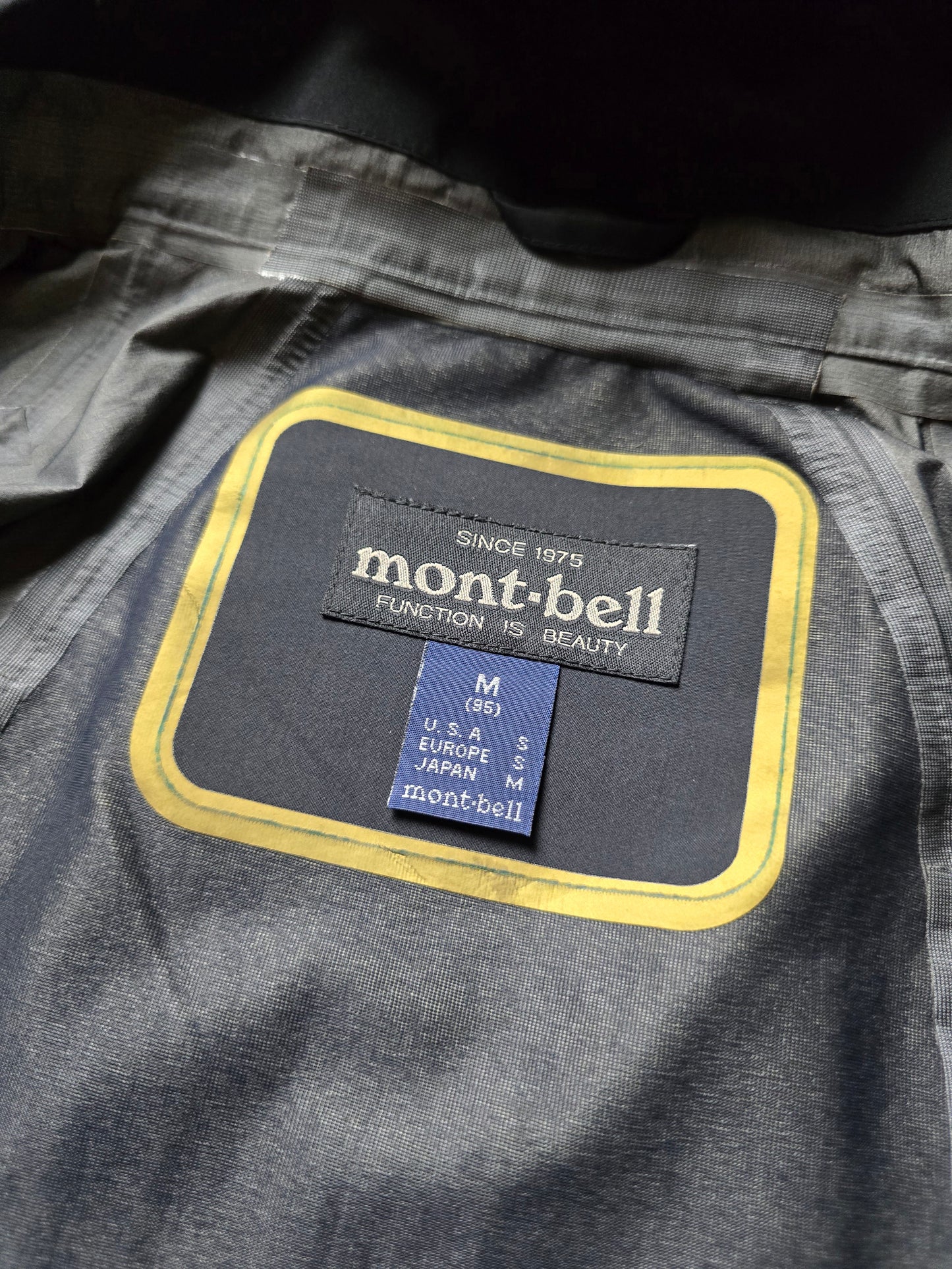 RARE Montbell Gore-tex Proshell Technical Panelled Jacket (S)