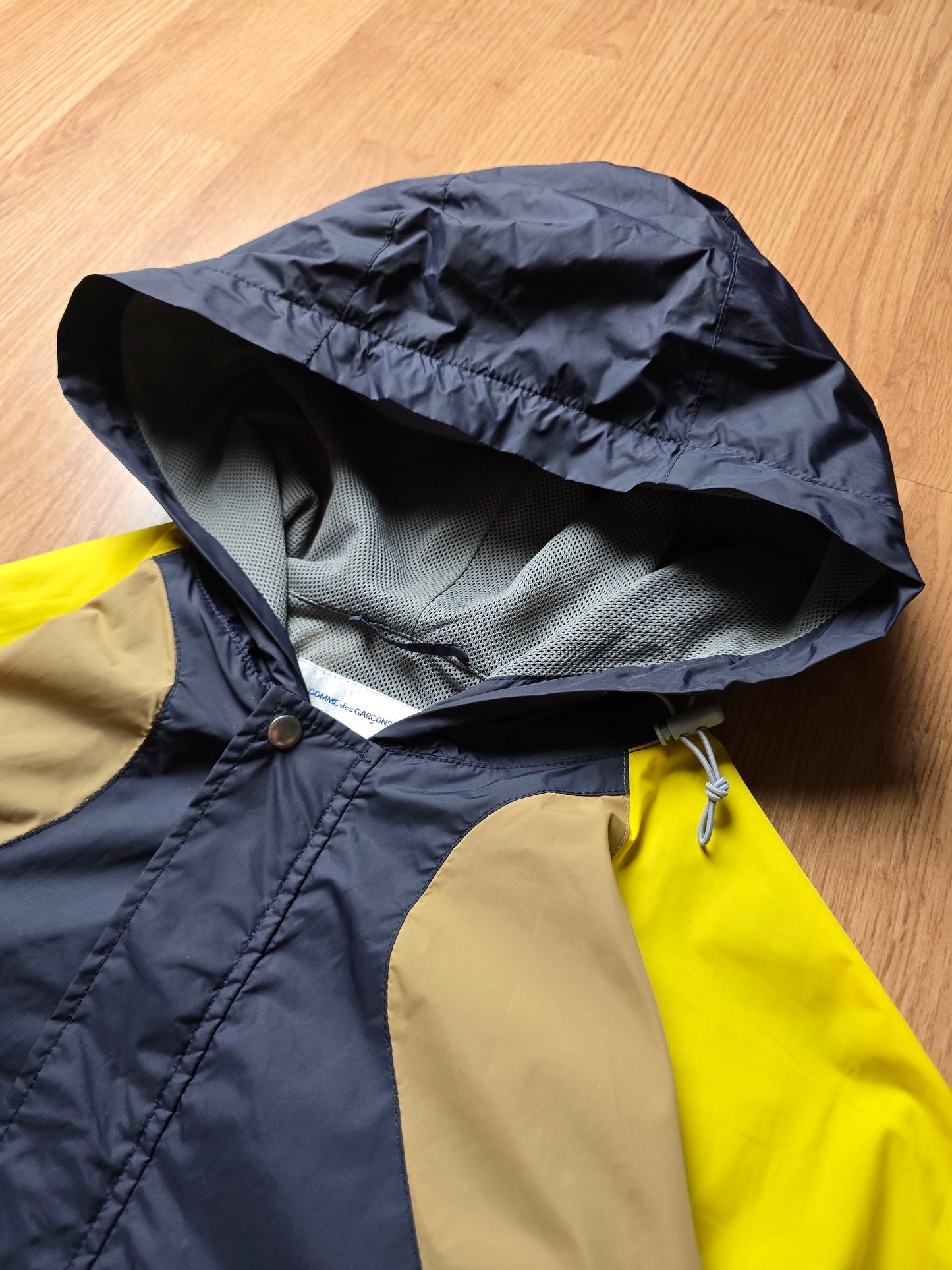 Comme Des Garcon Shirt SS09 Panelled Windbreaker Jacket (S)