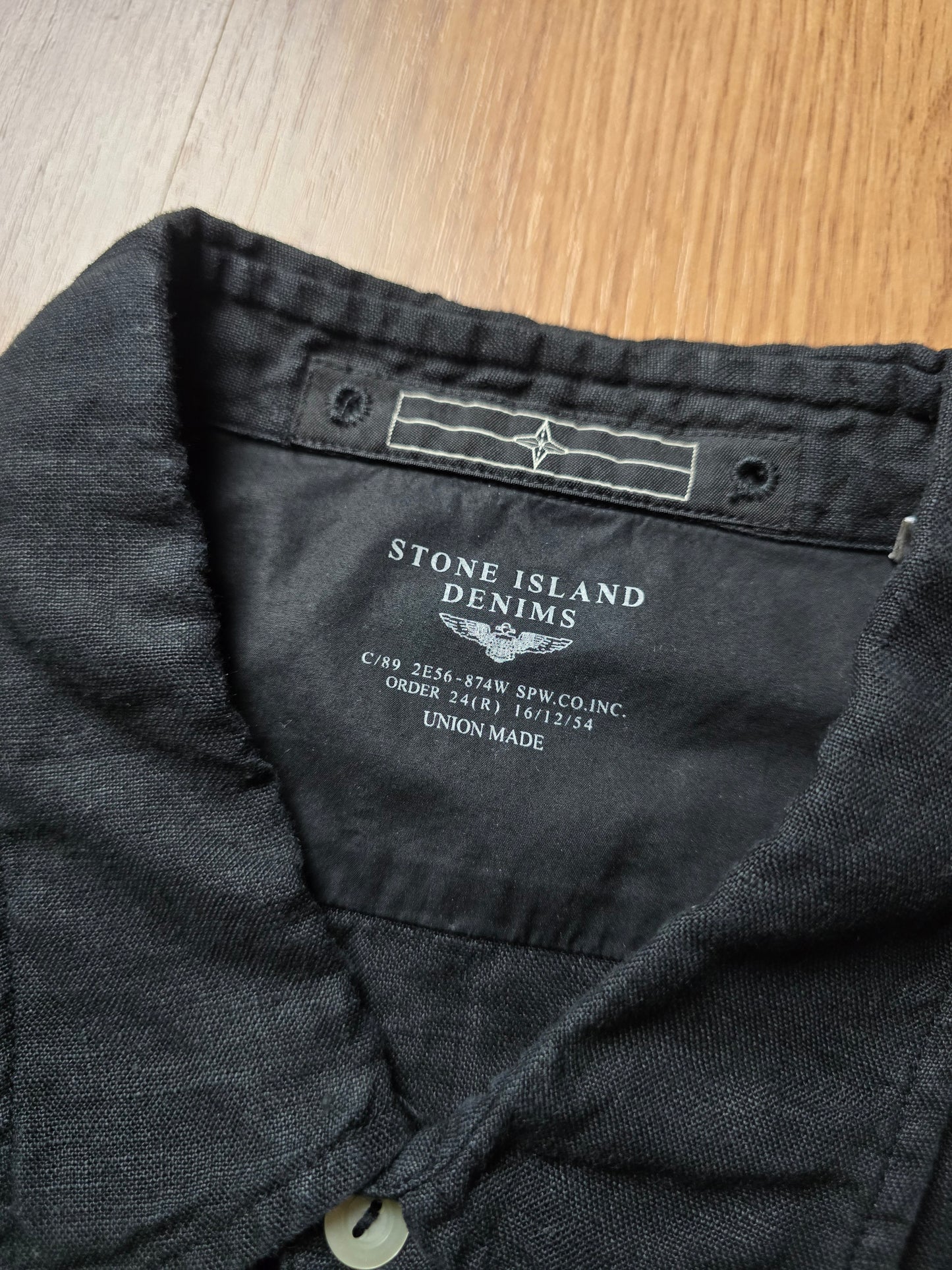 Stone Island Denims SS08 Lino Flax Button Shirt (M/L)