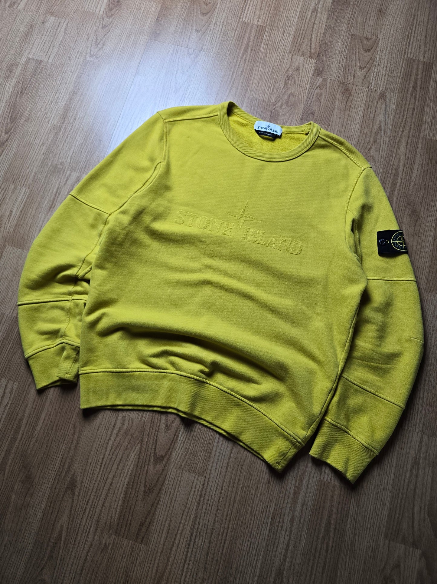 Stone Island Embroidered Crewneck Sweatshirt (M)
