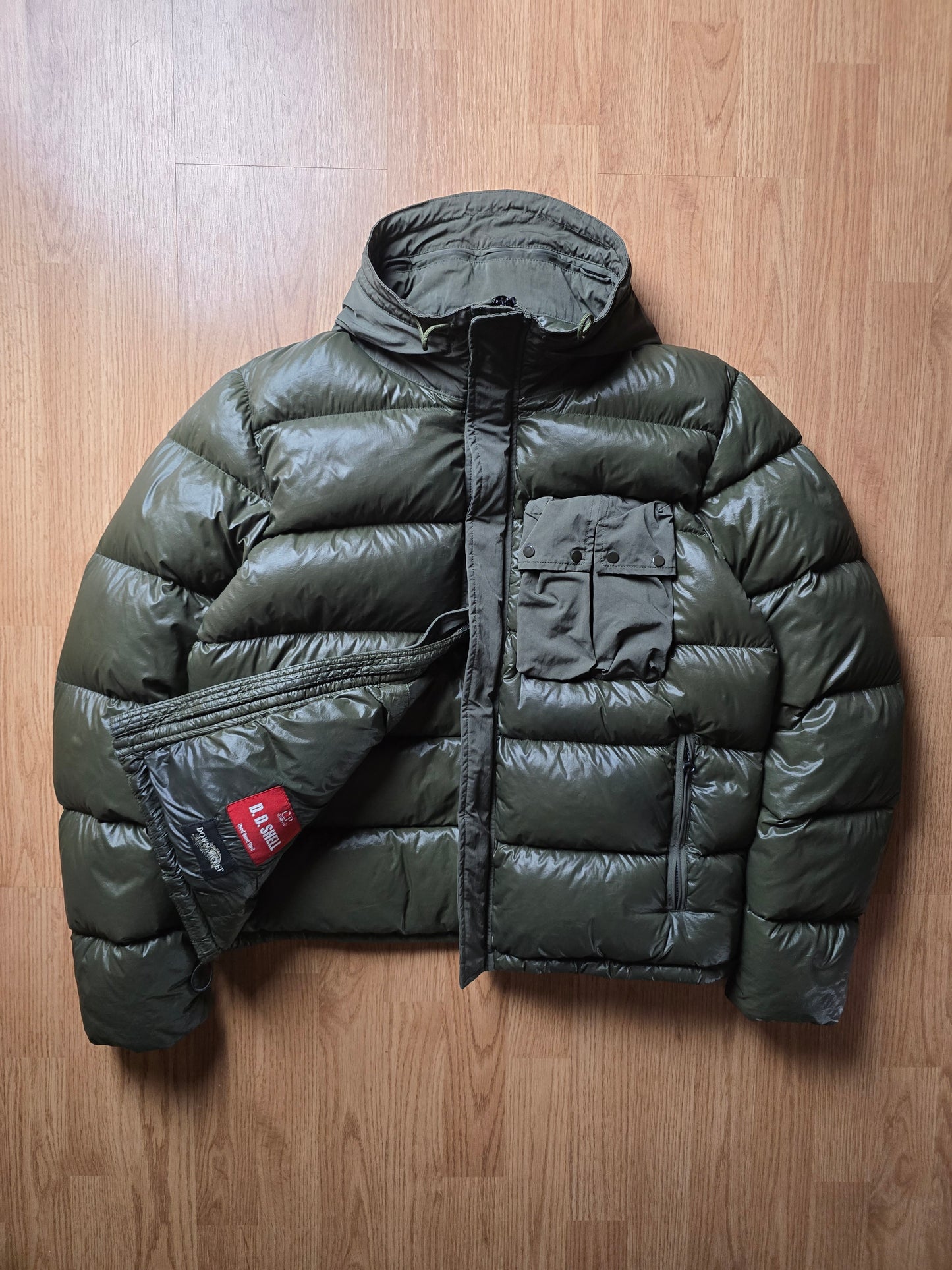C.P. Company DD Shell Goggle Down Puffer Jacket (M)