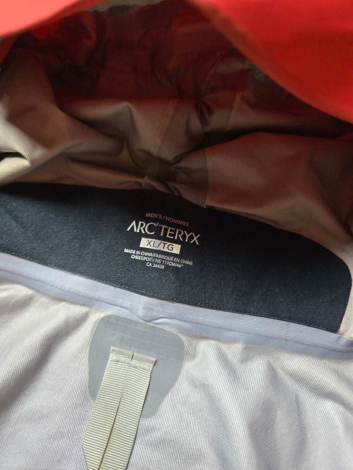 Arc'teryx Tantalus Gore-tex 2-Tone Shell Jacket (XL)