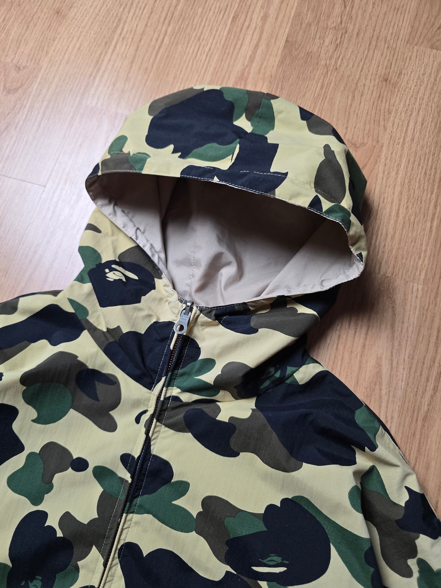 RARE 00s Bape 1st Camo Reversible Cycles Jacket (L)