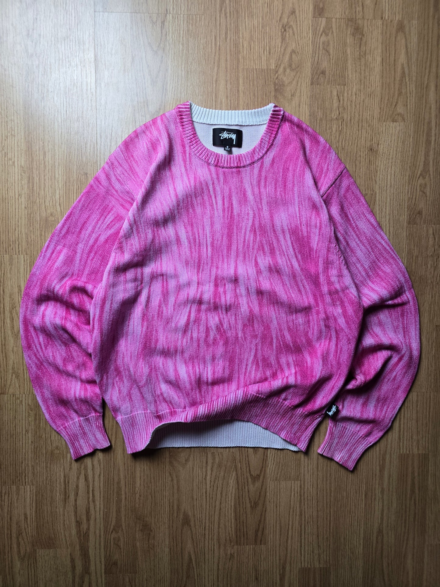 Stussy Printed Fur Knit Sweater (S)