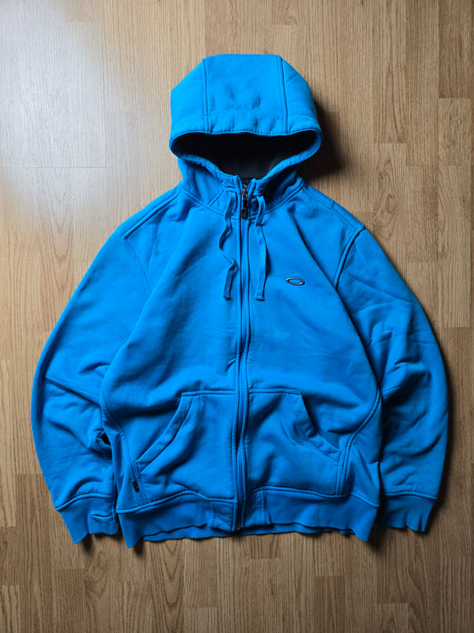 Oakley Fleece Lined Zip Up Hoodie (L)