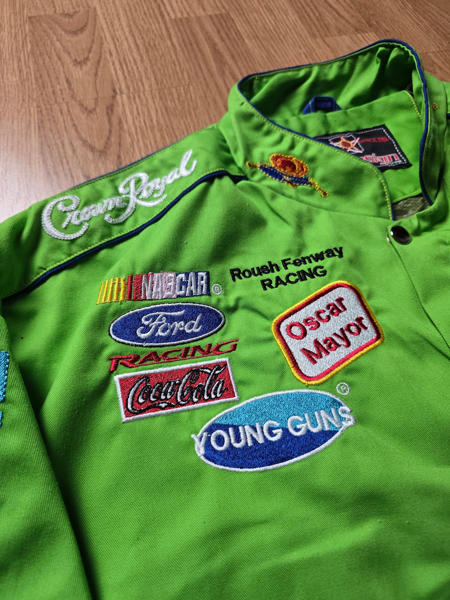 Vintage Crown Royal Nascar Racing Jacket (L)