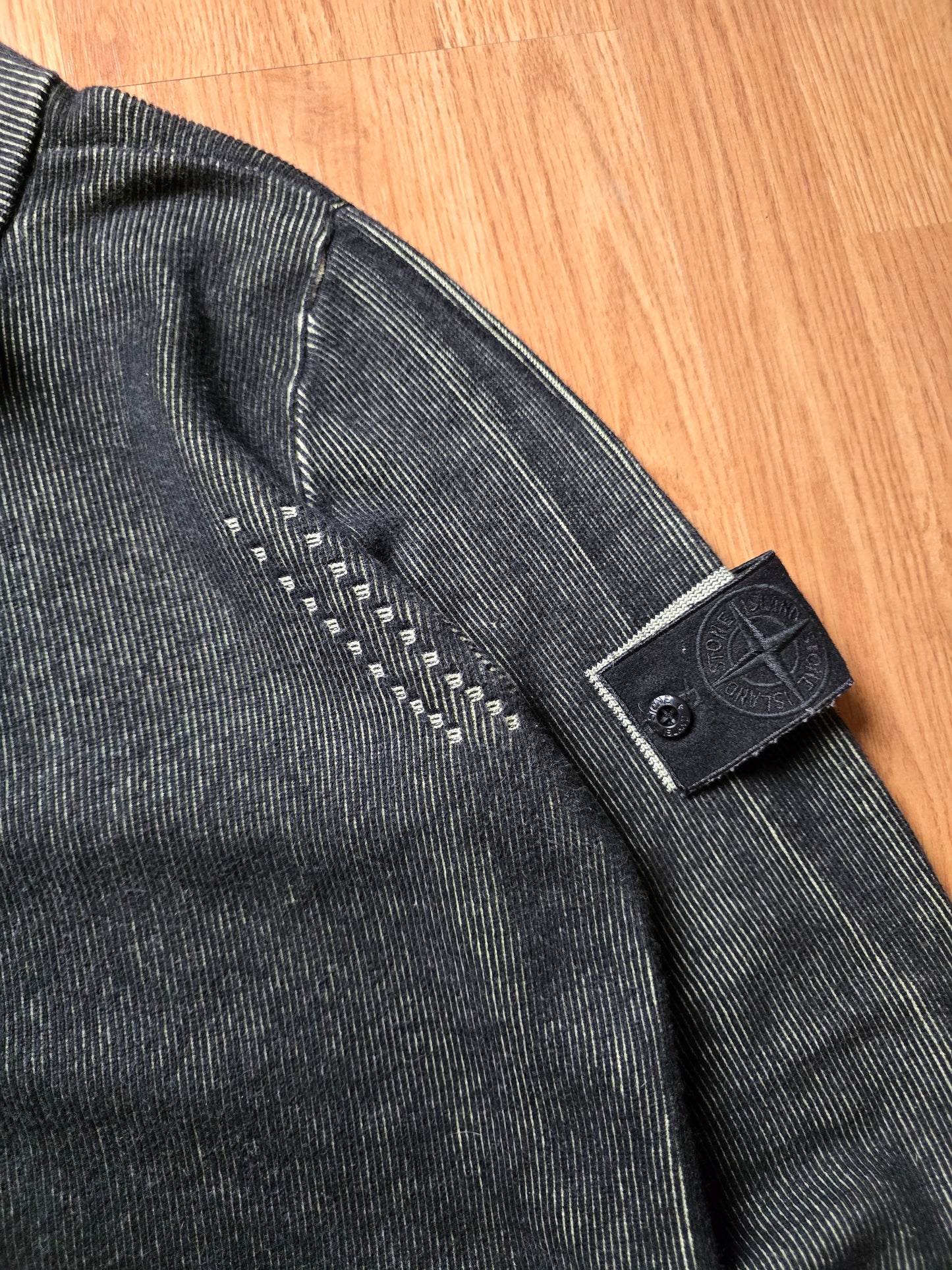 Stone Island Shadow Project Vanisé Knit Zip Track Jacket (S)