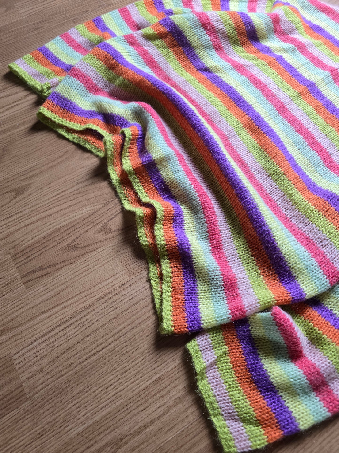 Supreme Stripe Mohair Knit Sweater  (L/XL)